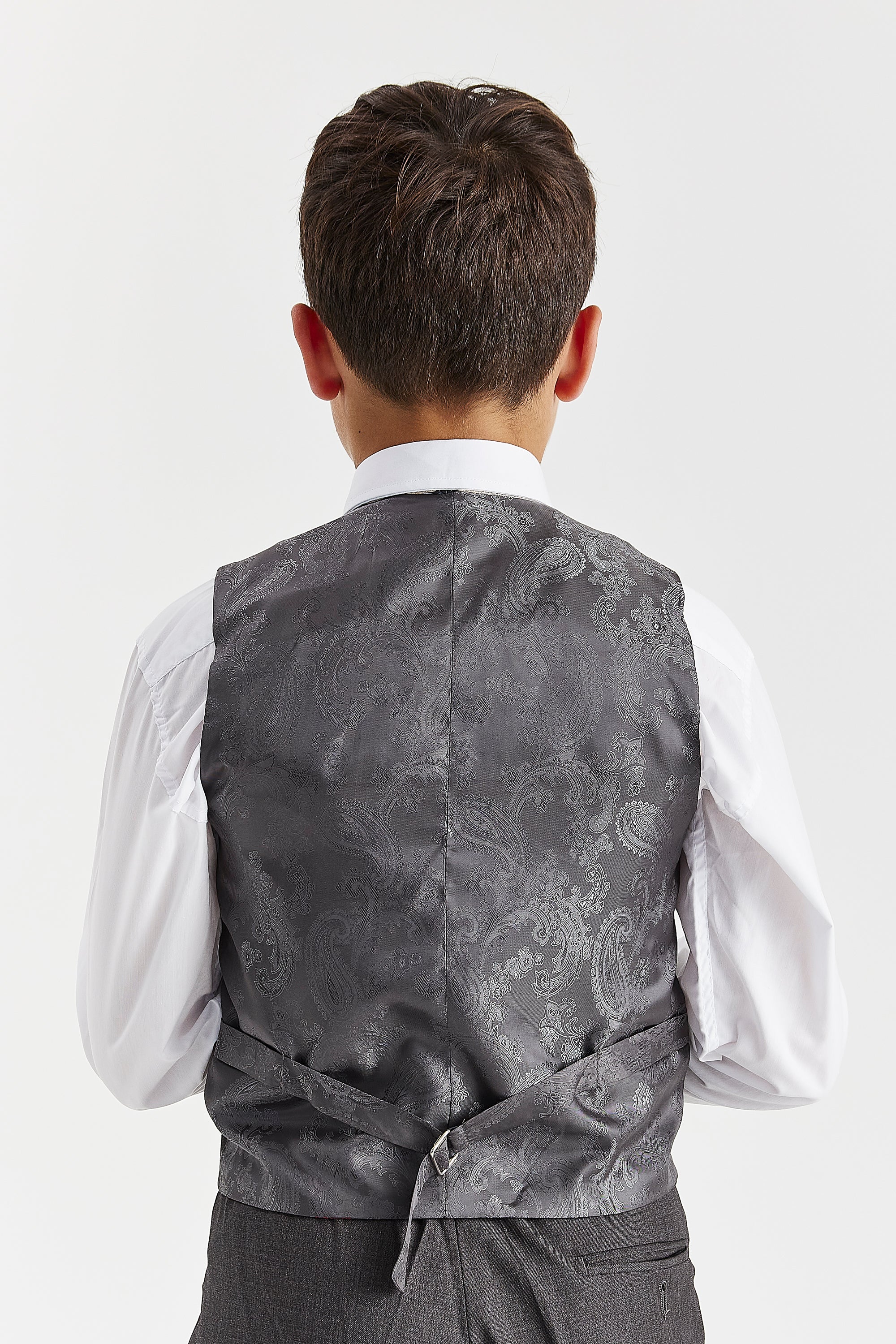 Device - Boy's Charles Charcoal Three Piece Suit