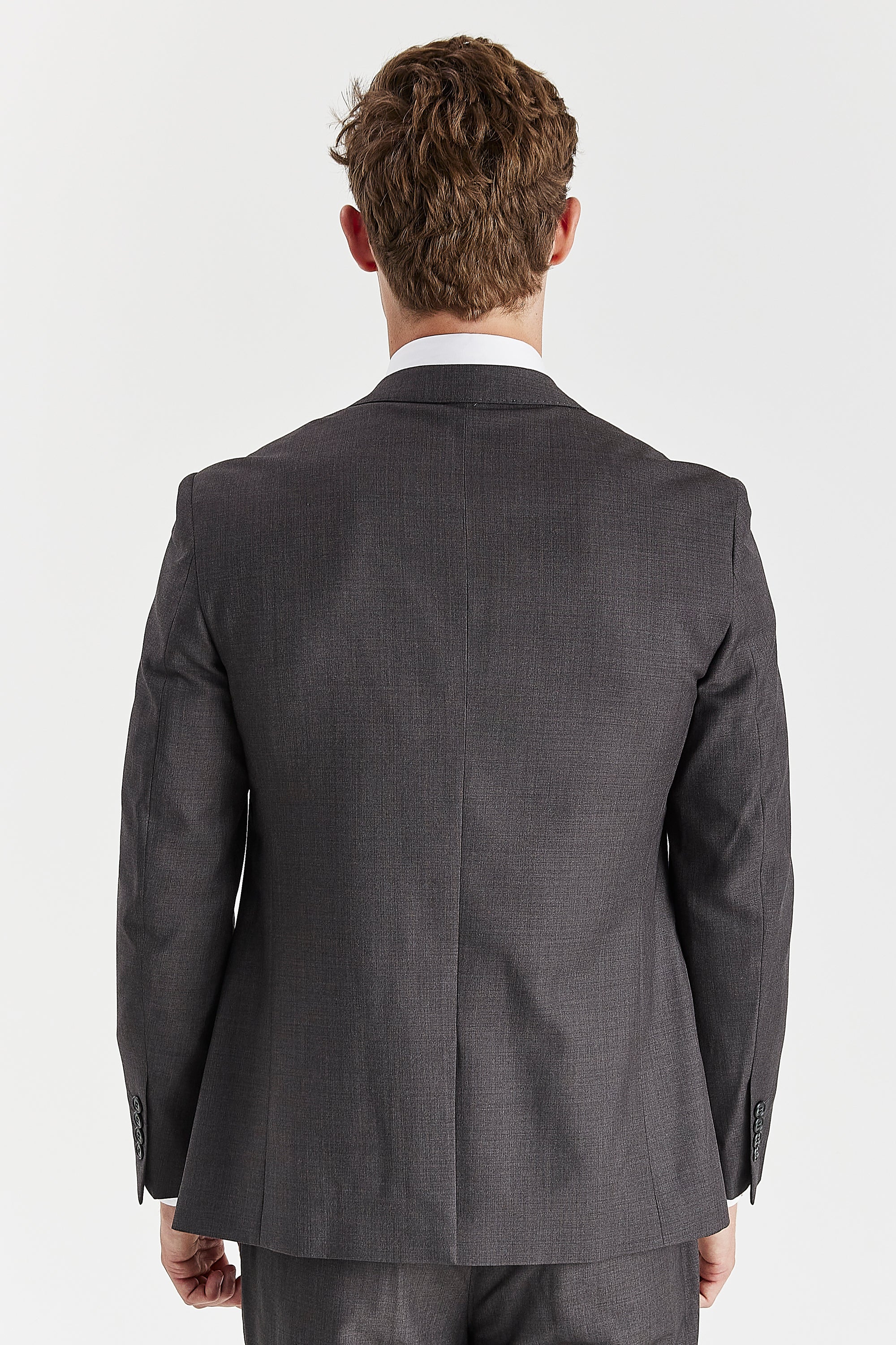 Charles Charcoal Men's Two Piece Suit