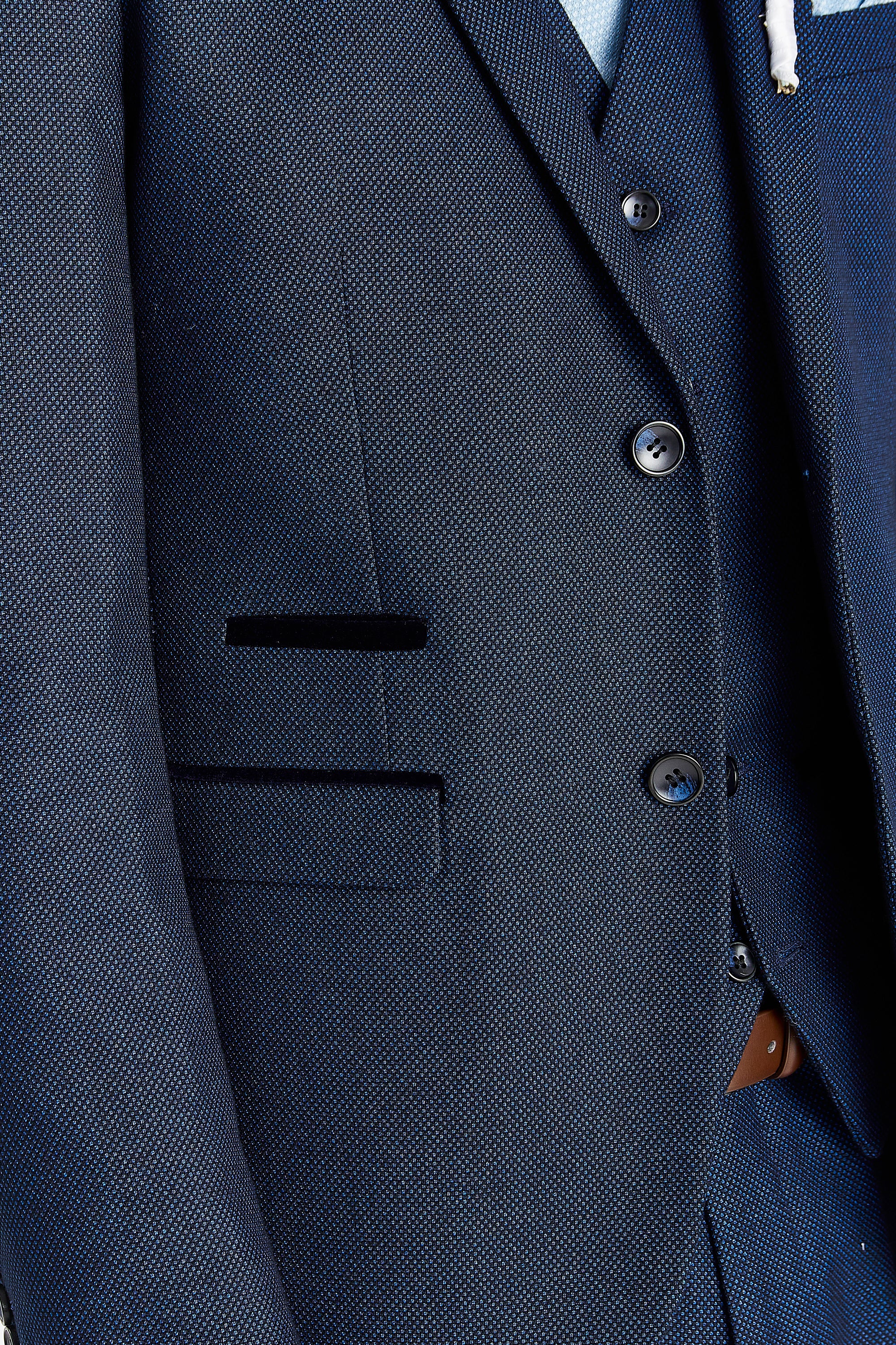 Arthur Navy Men's Three Piece Suit