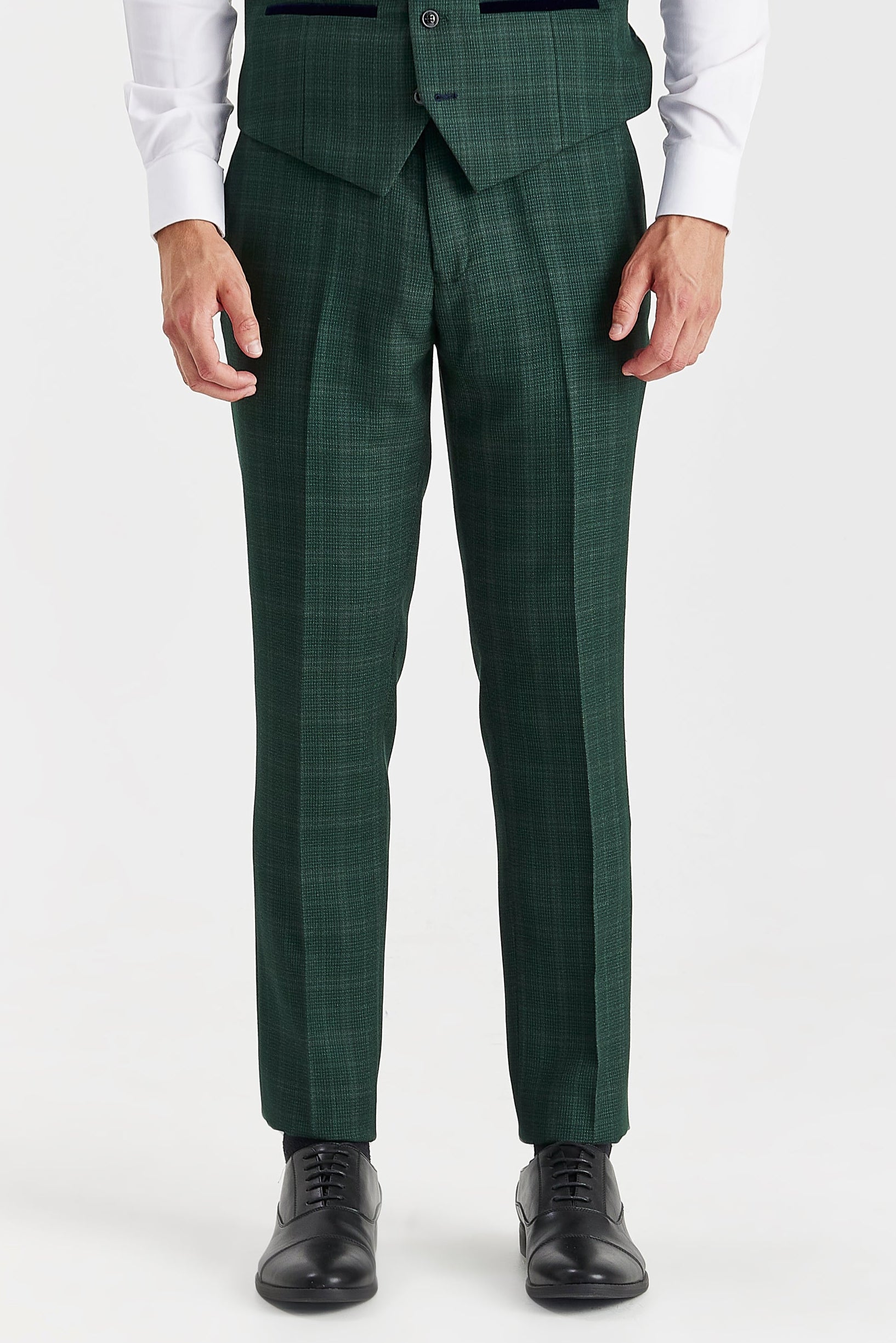 Men's Leo Green Trousers