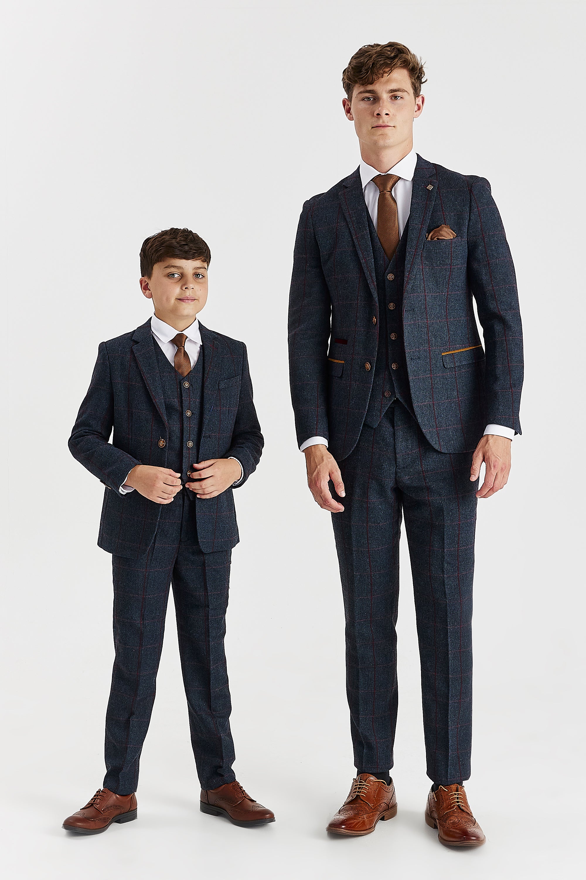 Madrid Navy Father & Son Suit