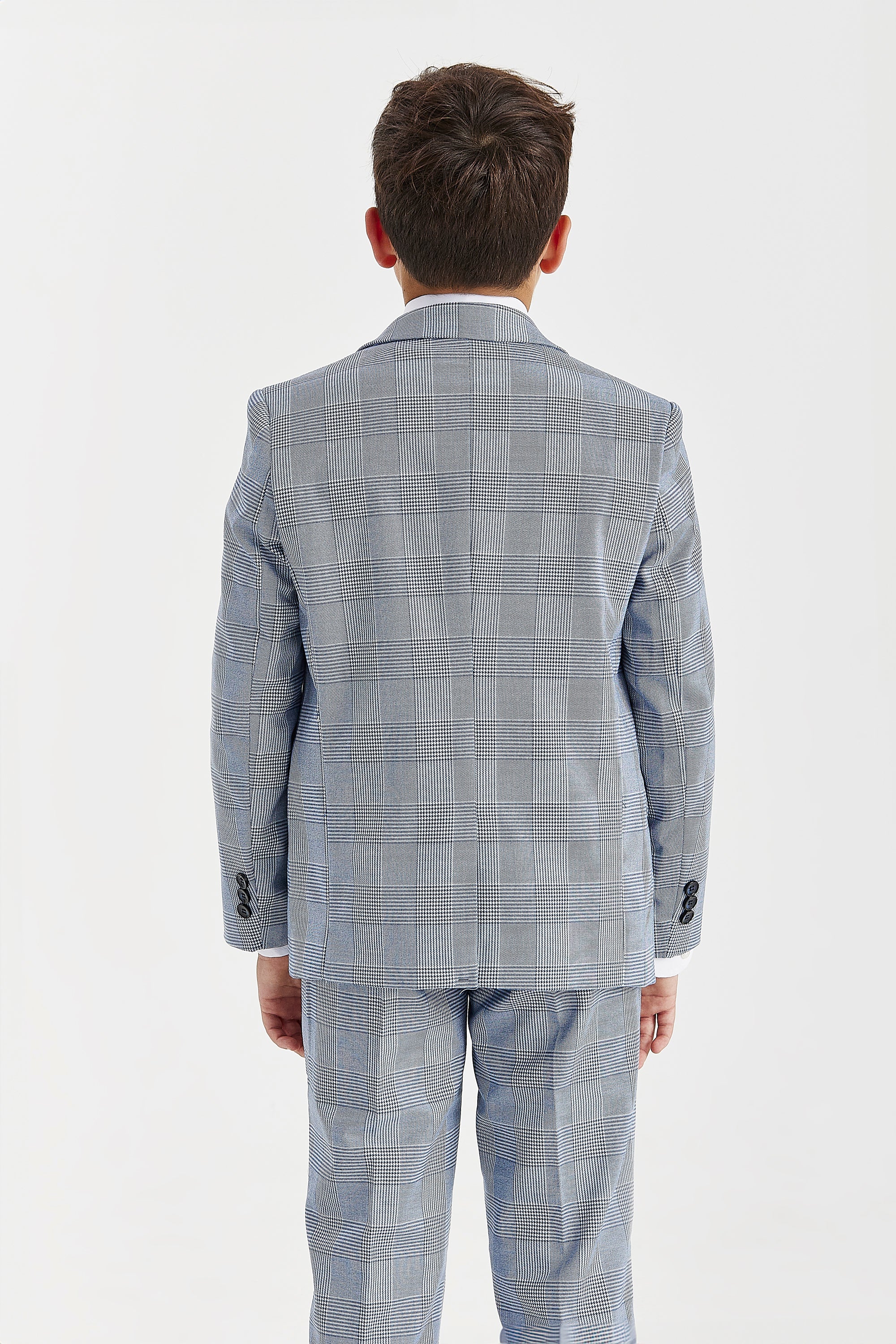 Device - Boy's Mark Sky Blue Three Piece Suit