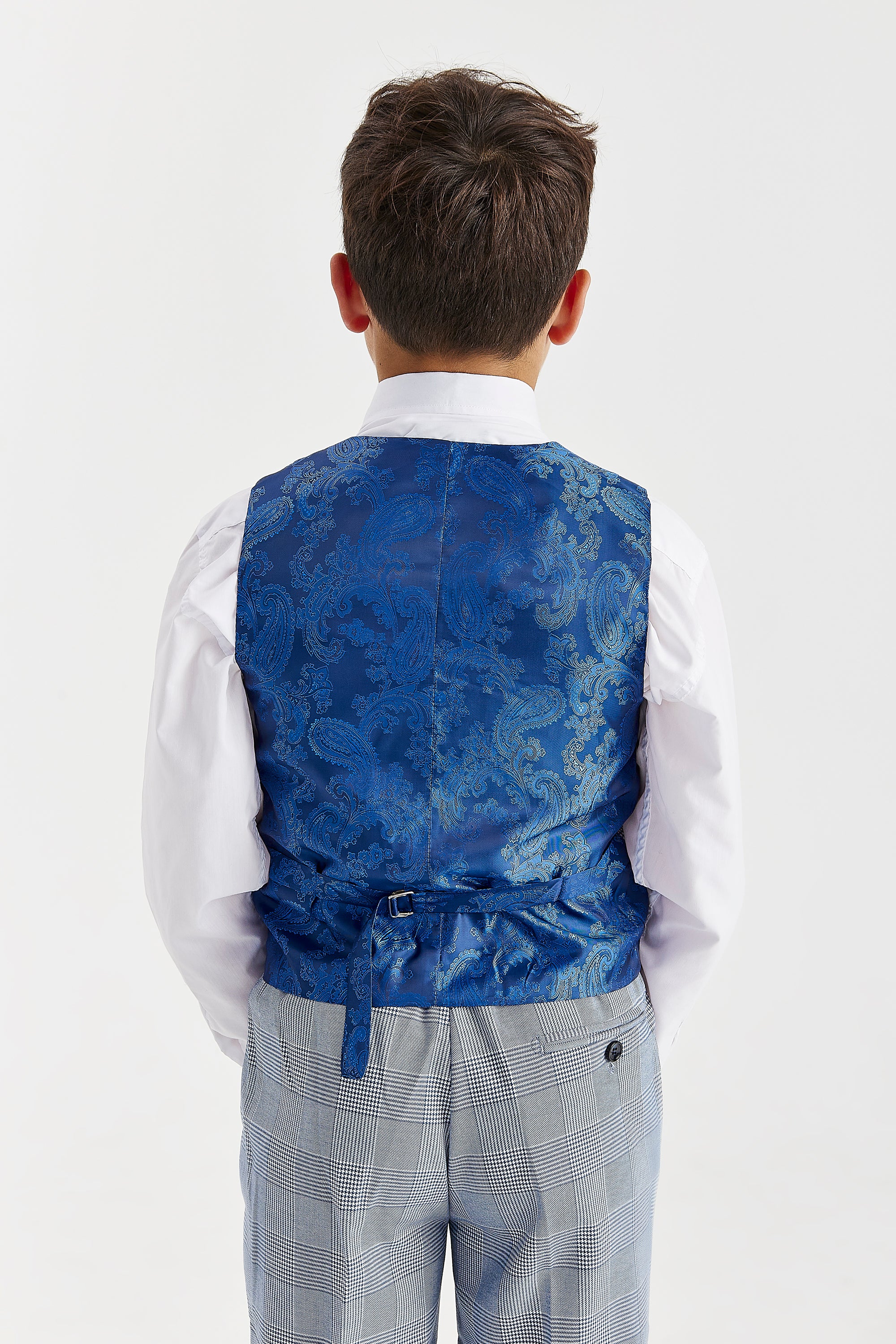 Device - Boy's Mark Sky Blue Three Piece Suit