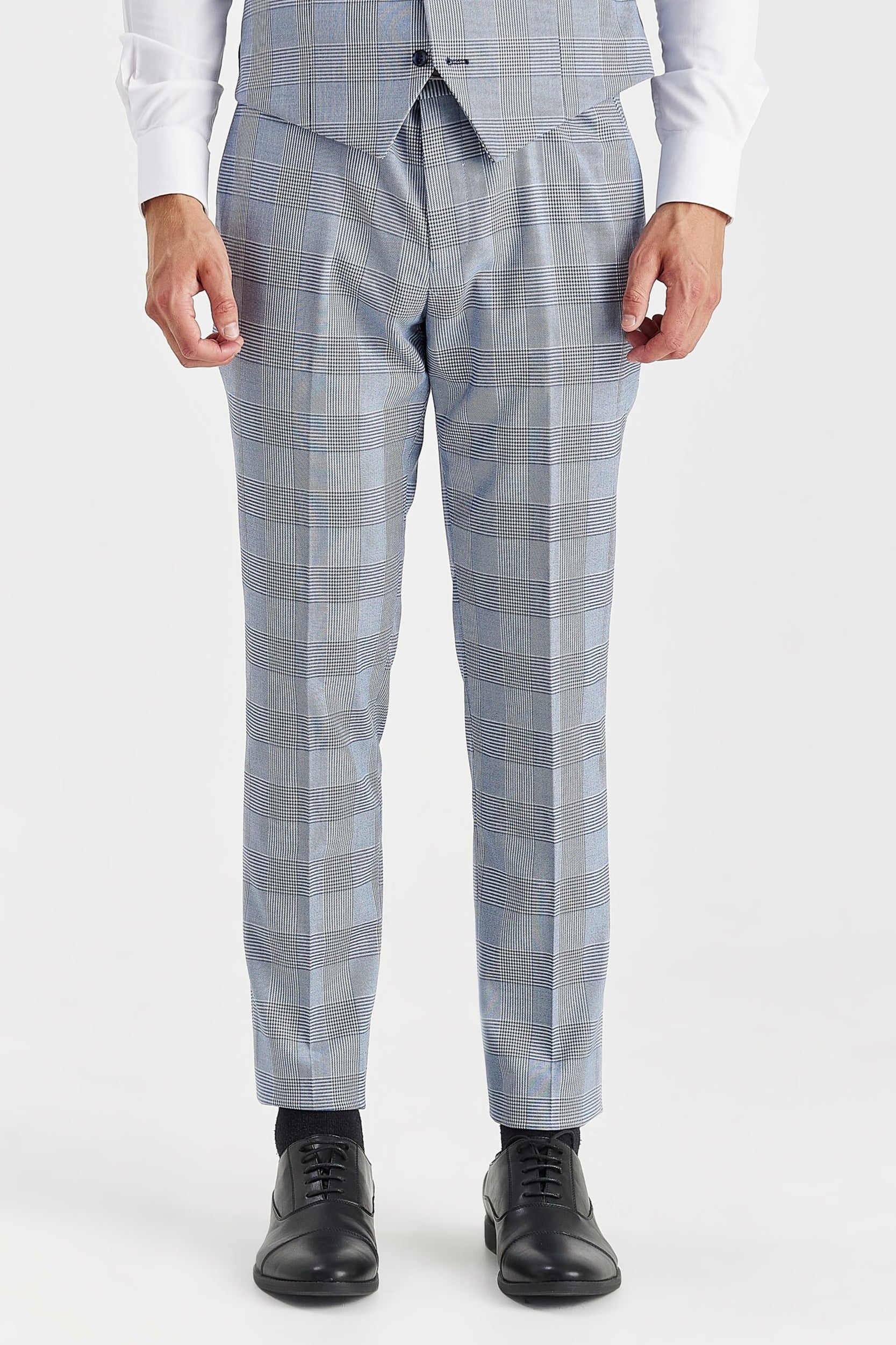 Men's Mark Sky Blue Trousers