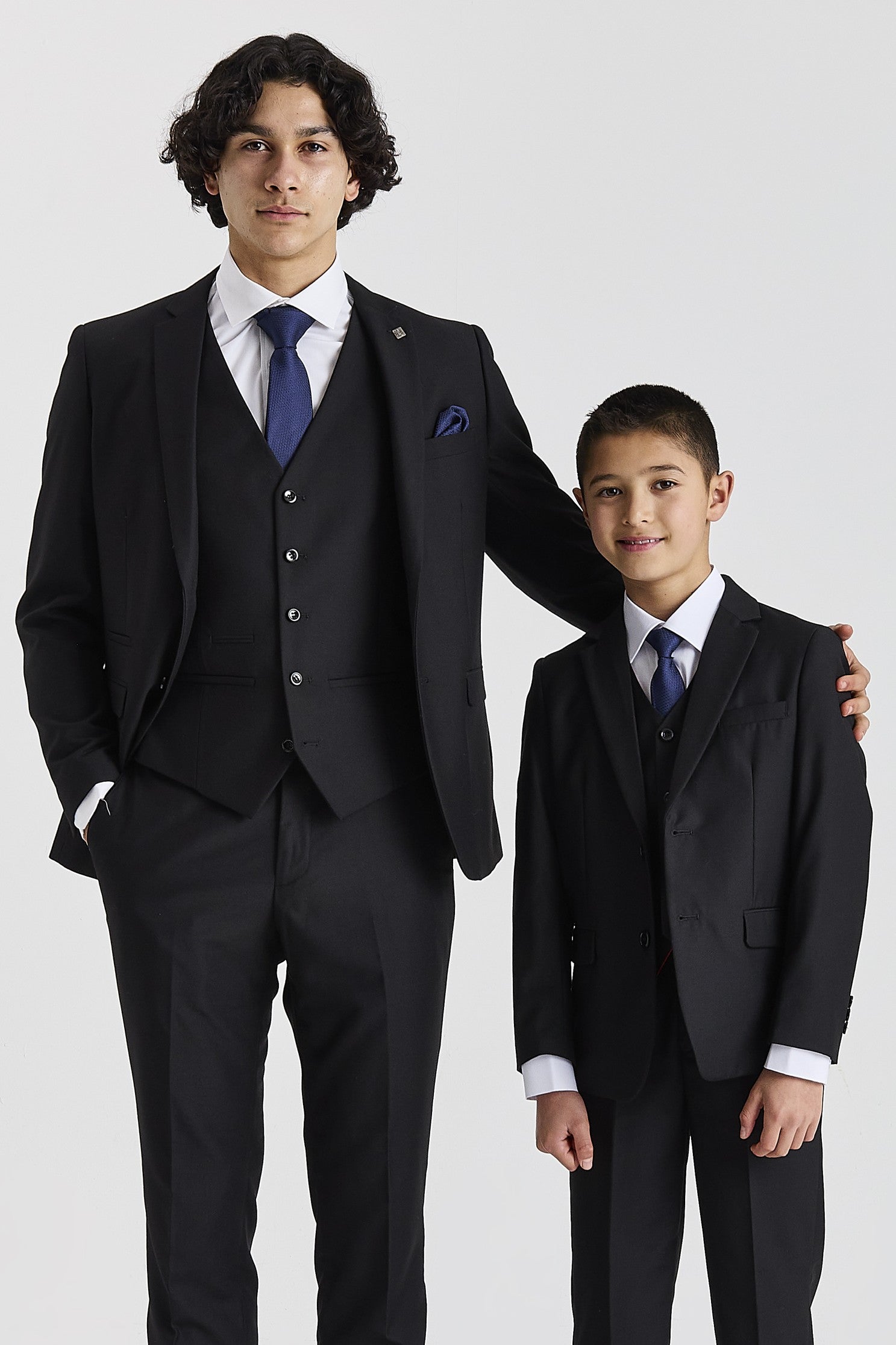 Parker Black Father & Son Suit