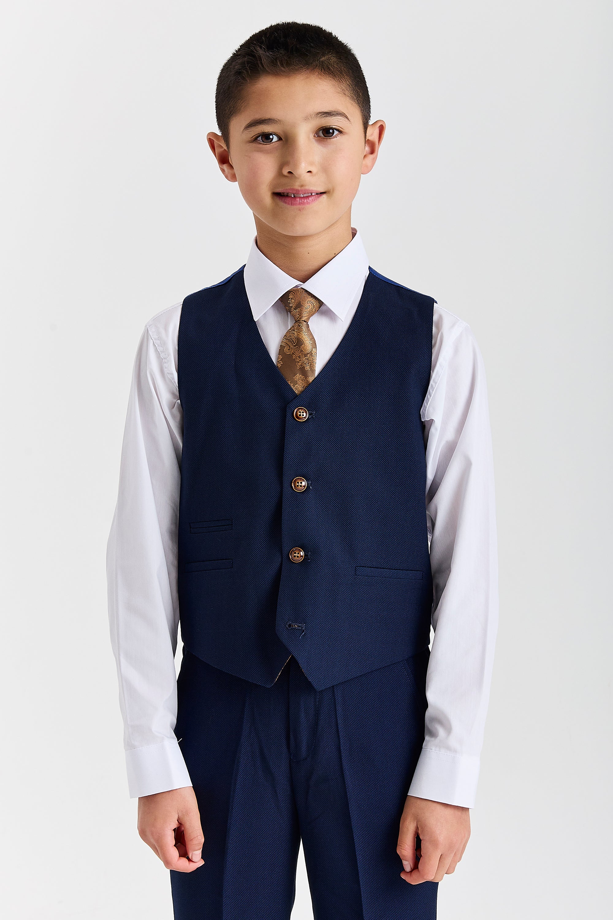 Device - Boy's Mayfair Navy Three Piece Suit