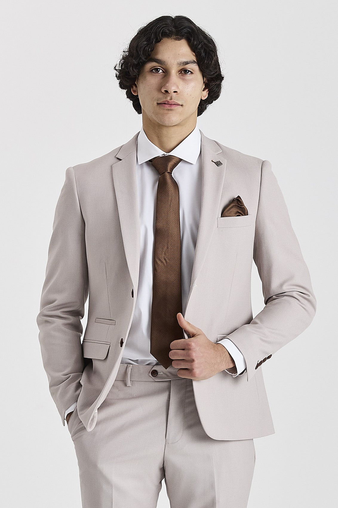 Mayfair - Men's Stone Textured Blazer