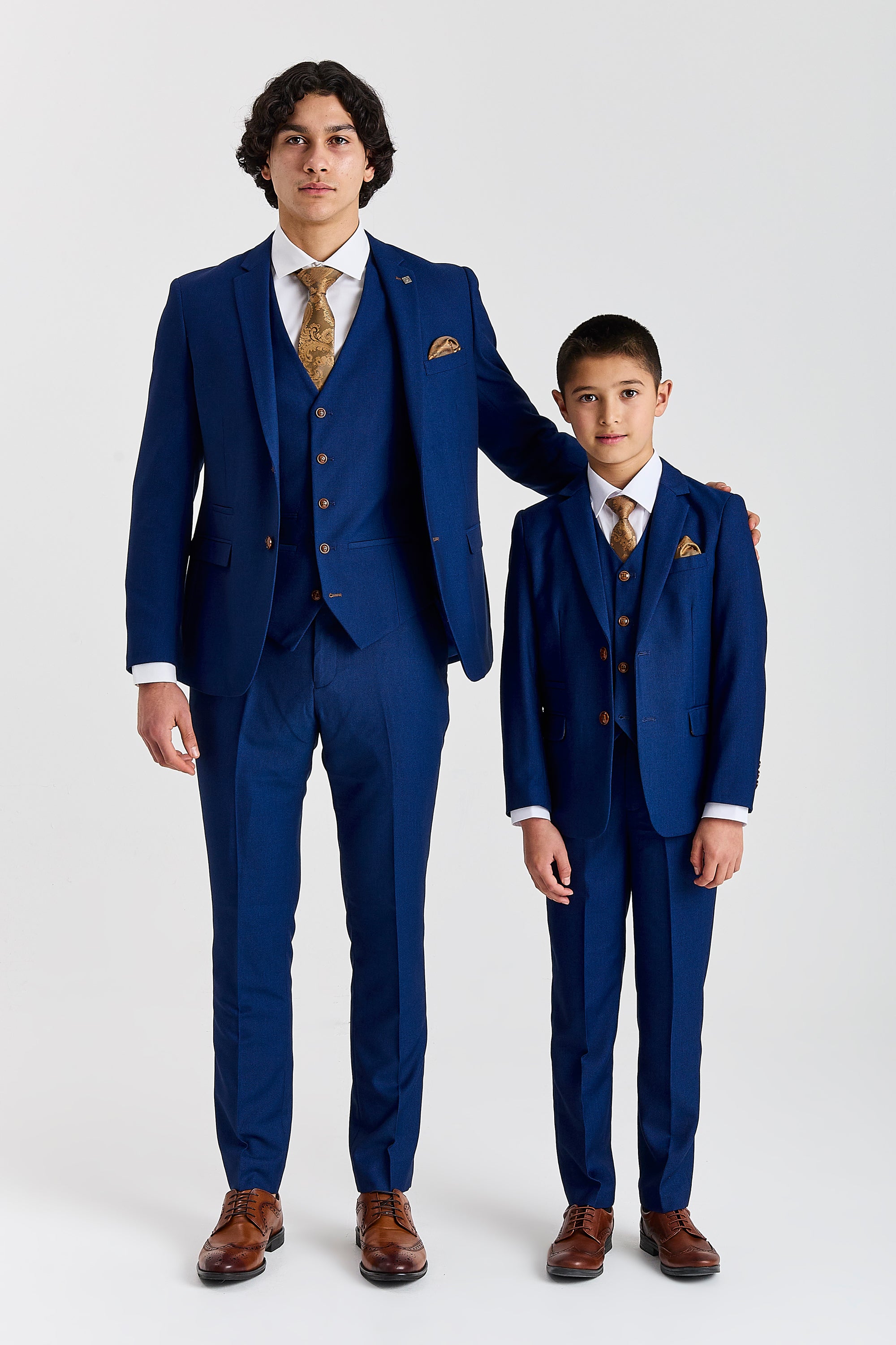 Mayfair Blue Father & Son Suit