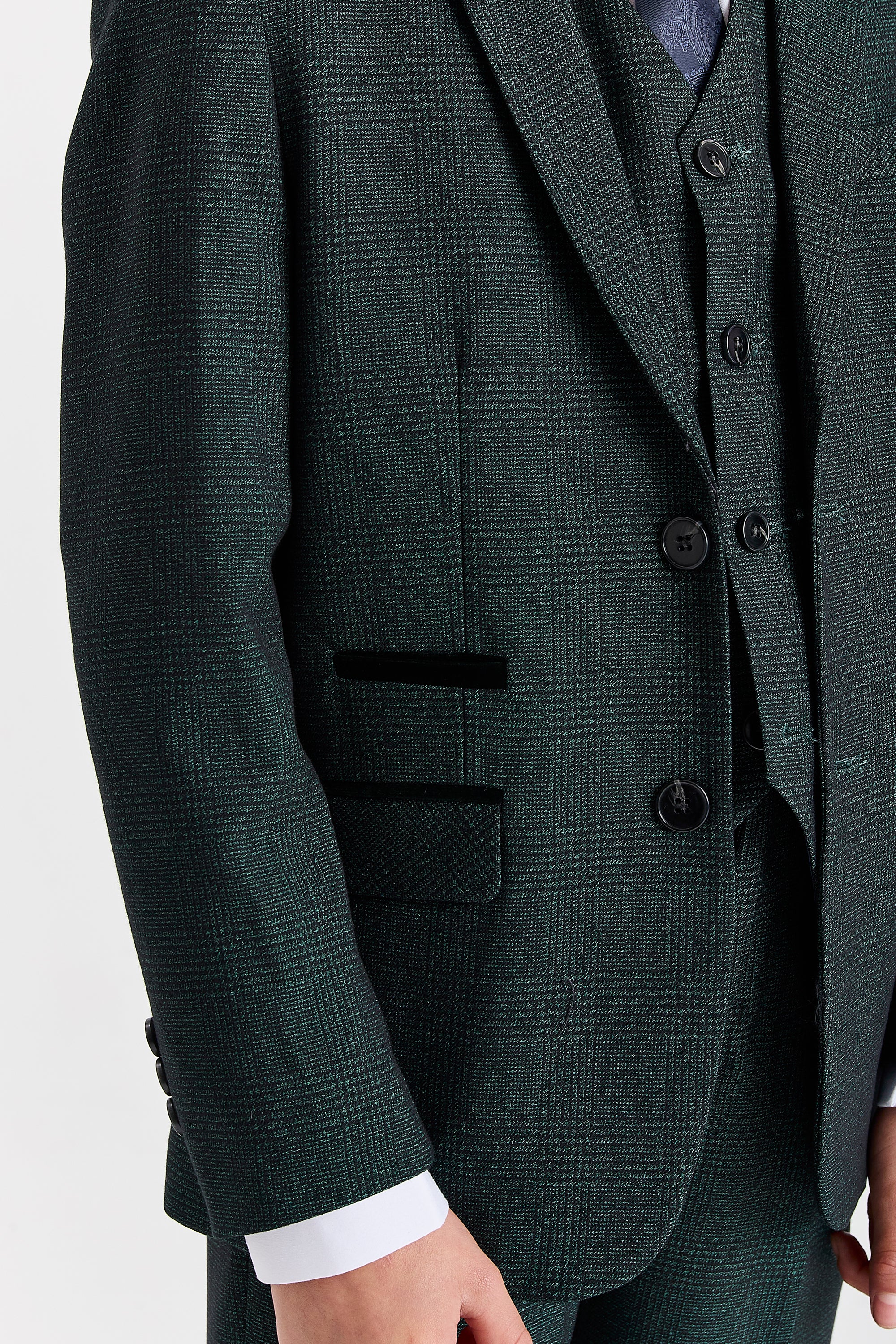 Device - Boy's Regent Olive Three Piece Suit