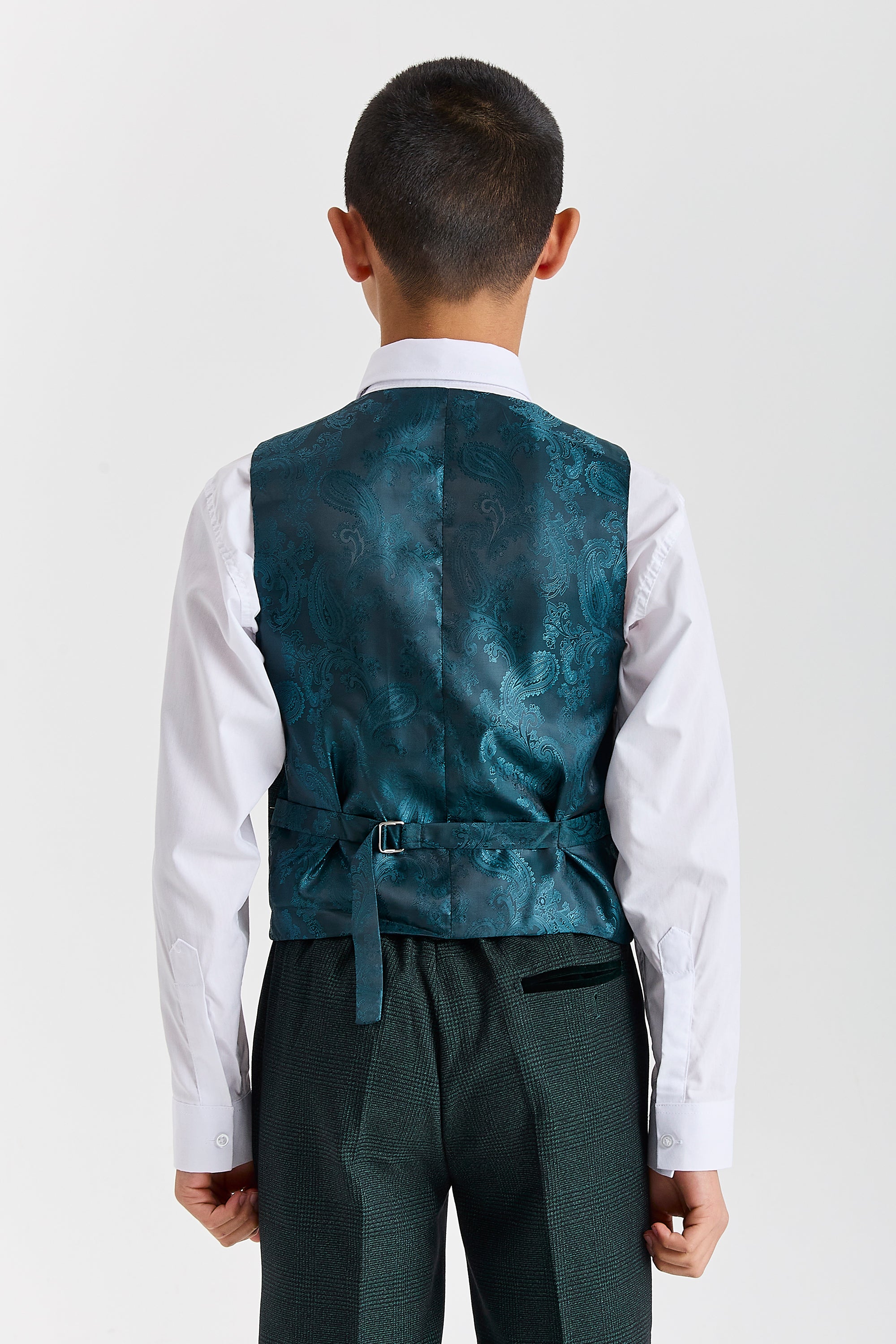 Device - Boy's Regent Olive Three Piece Suit