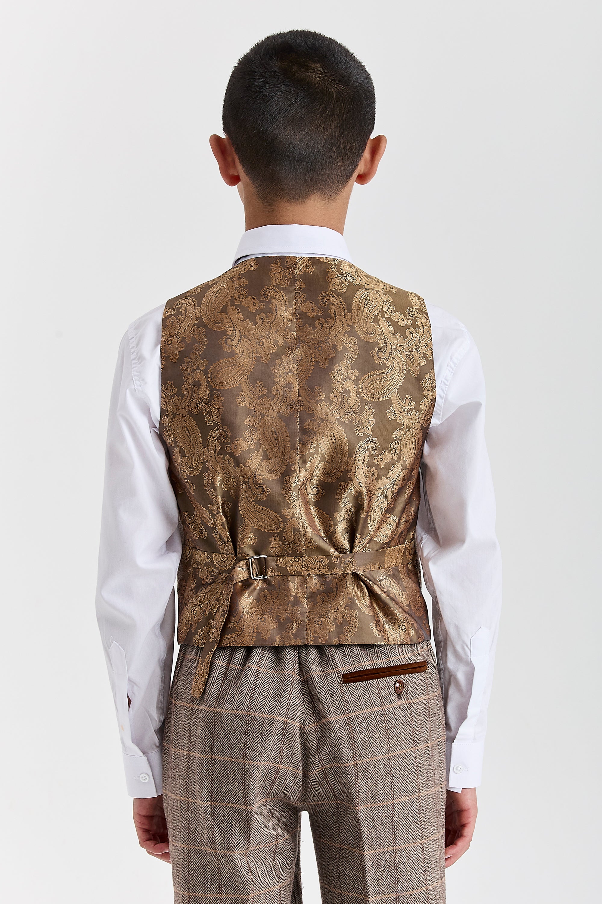 Device - Boy's Harris Brown Three Piece Suit