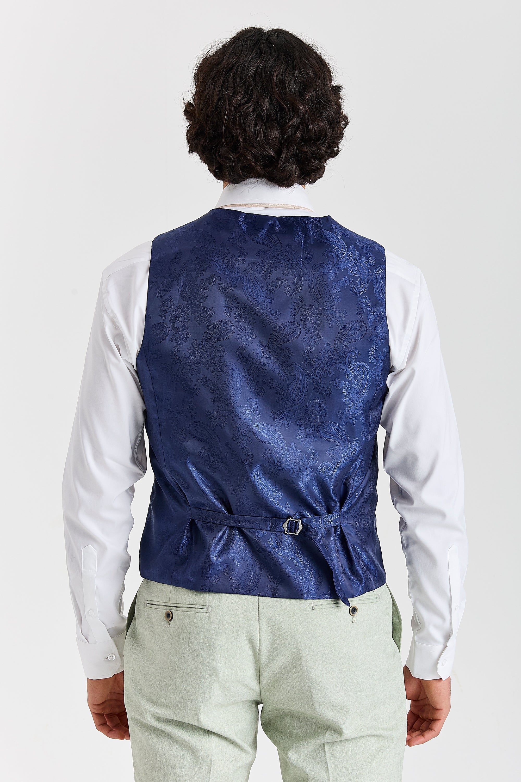 Belmont - Men's Sage Waistcoat