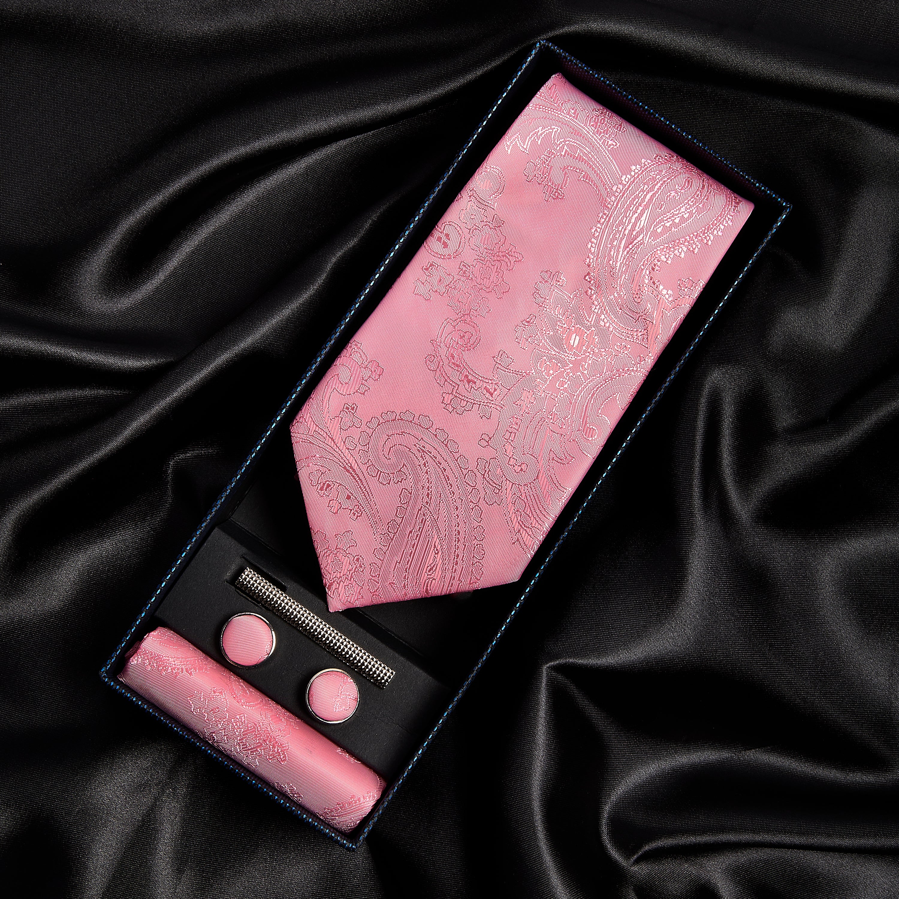 Paul Andrew - Pink Paisley Tie Set