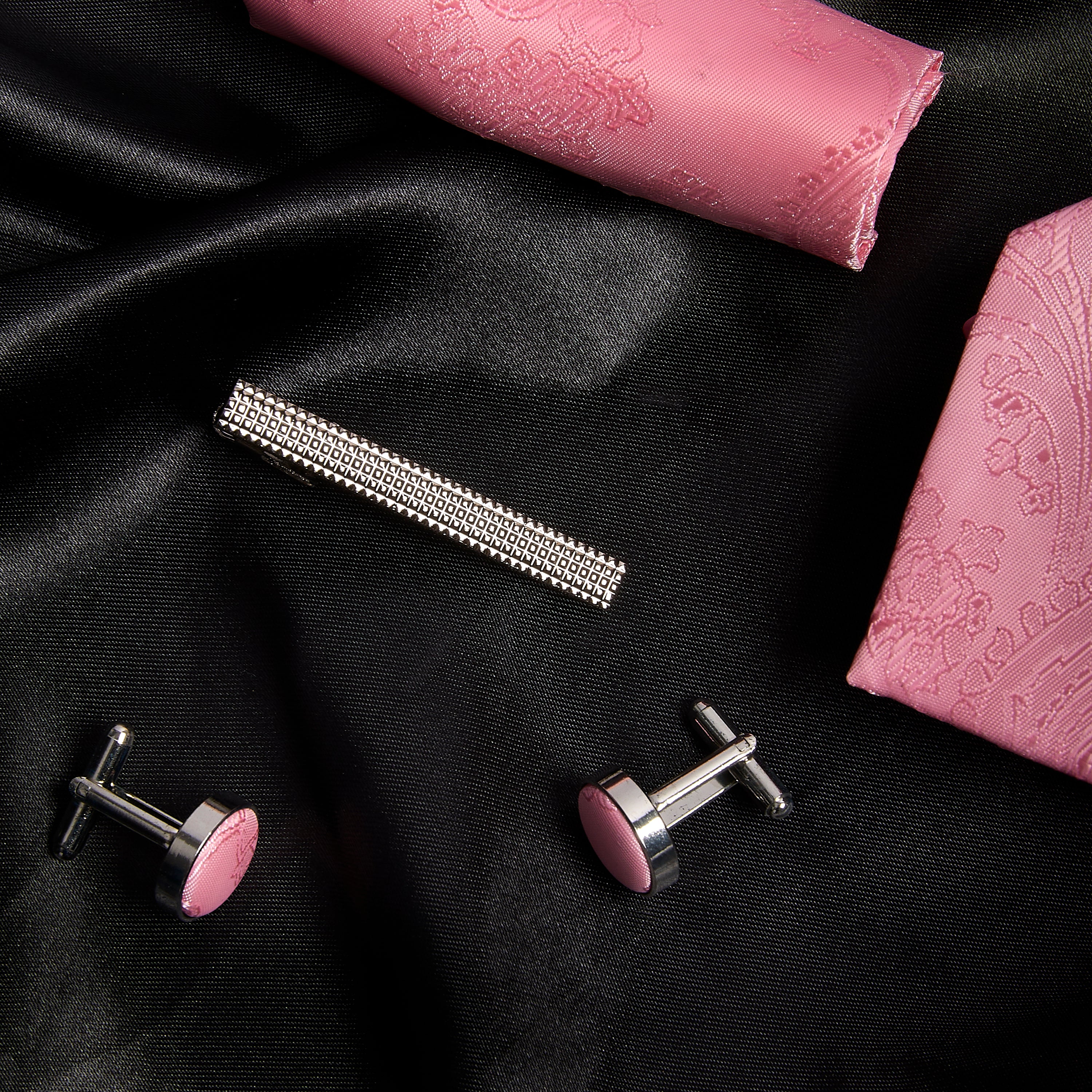 Paul Andrew - Pink Paisley Tie Set