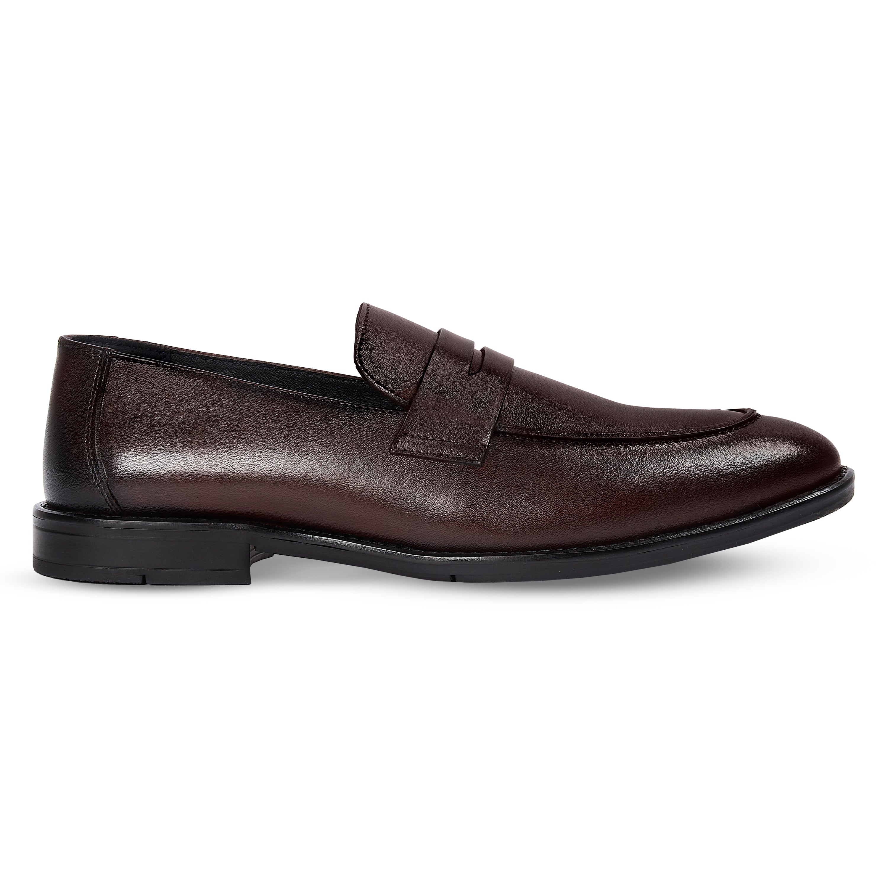 Ted - Brown Leather Loafer Shoe