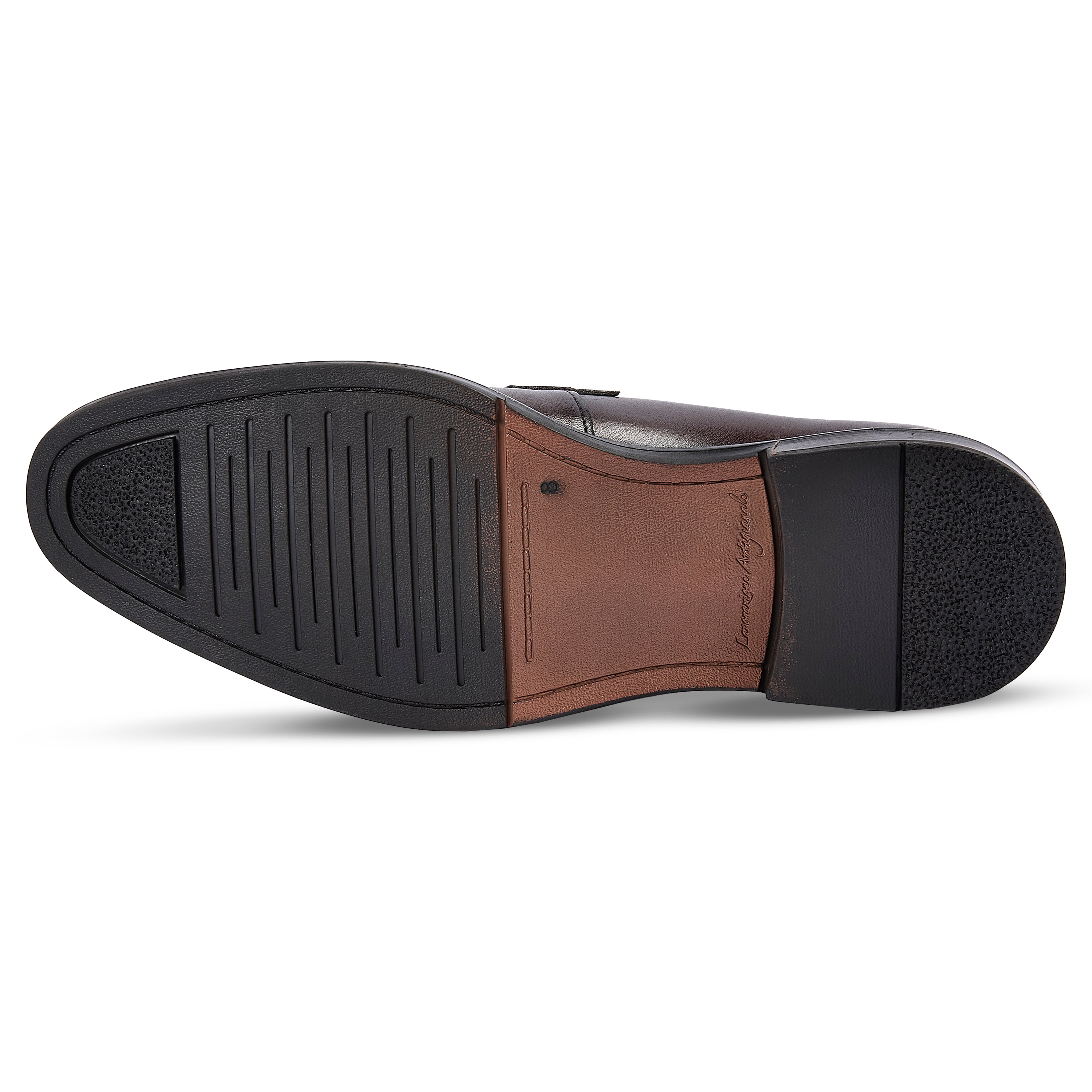 Ted - Brown Leather Loafer Shoe