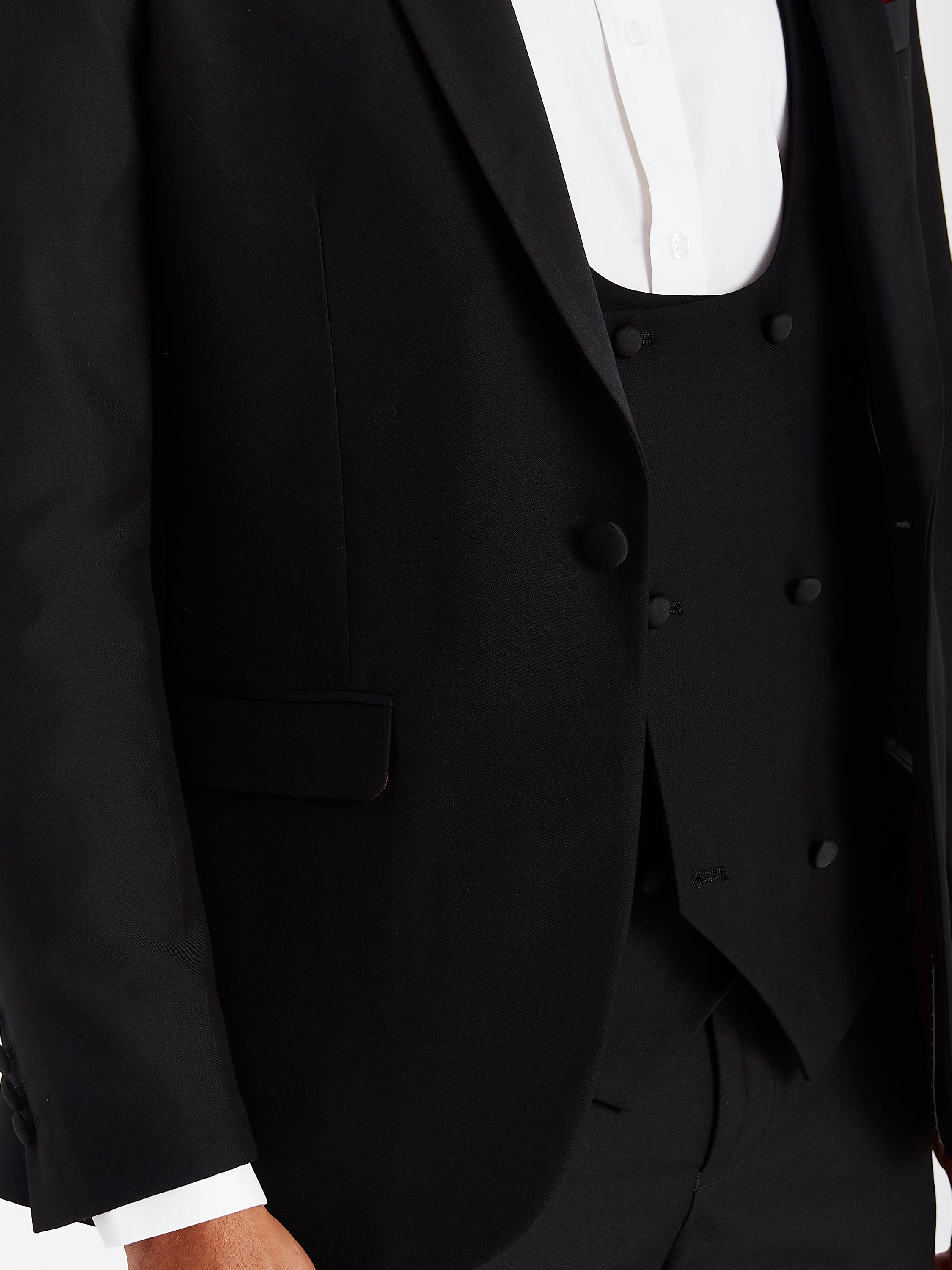 Ford - Men's Black Tuxedo Blazer