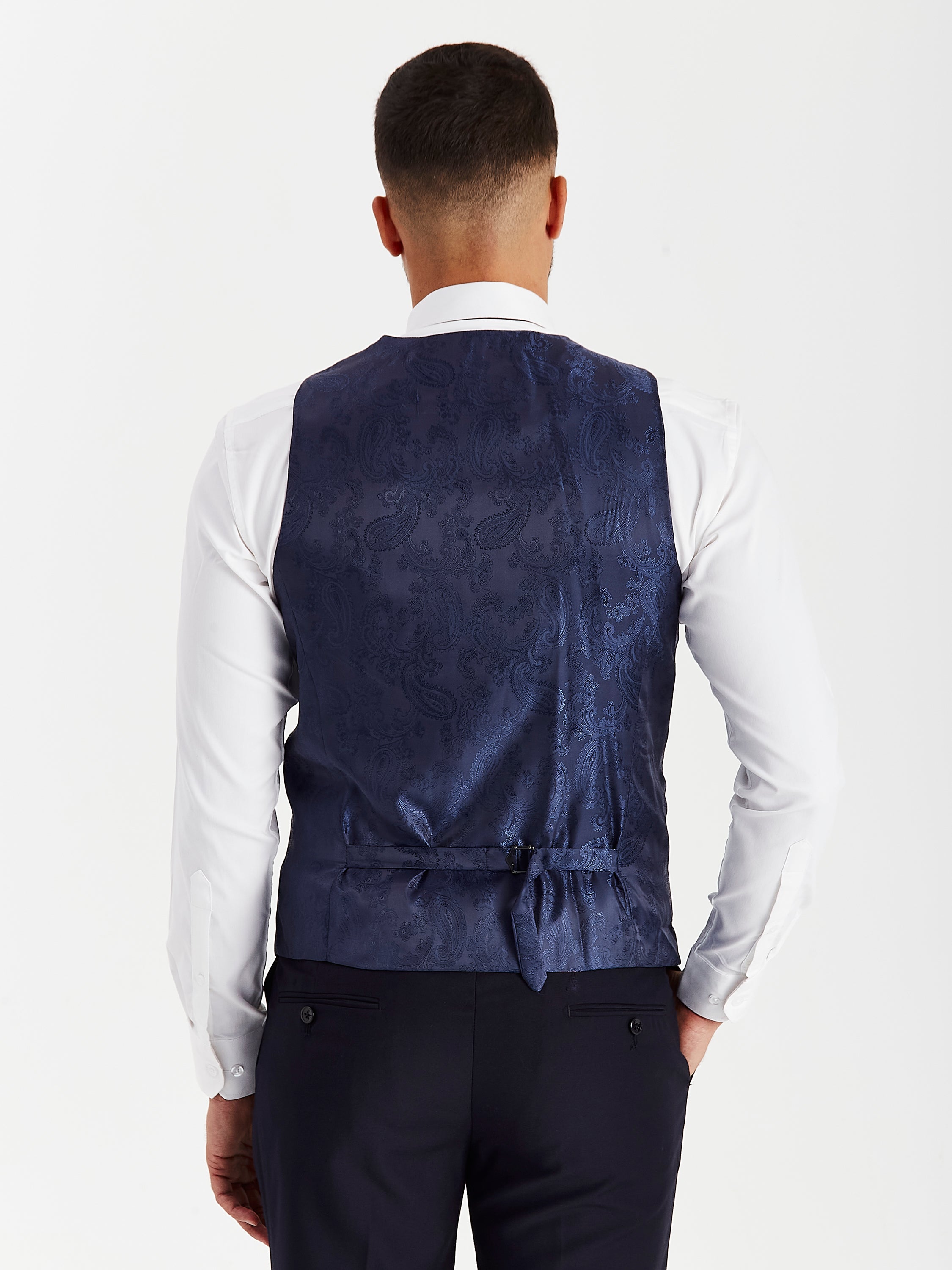 Parker - Men's Navy Waistcoat