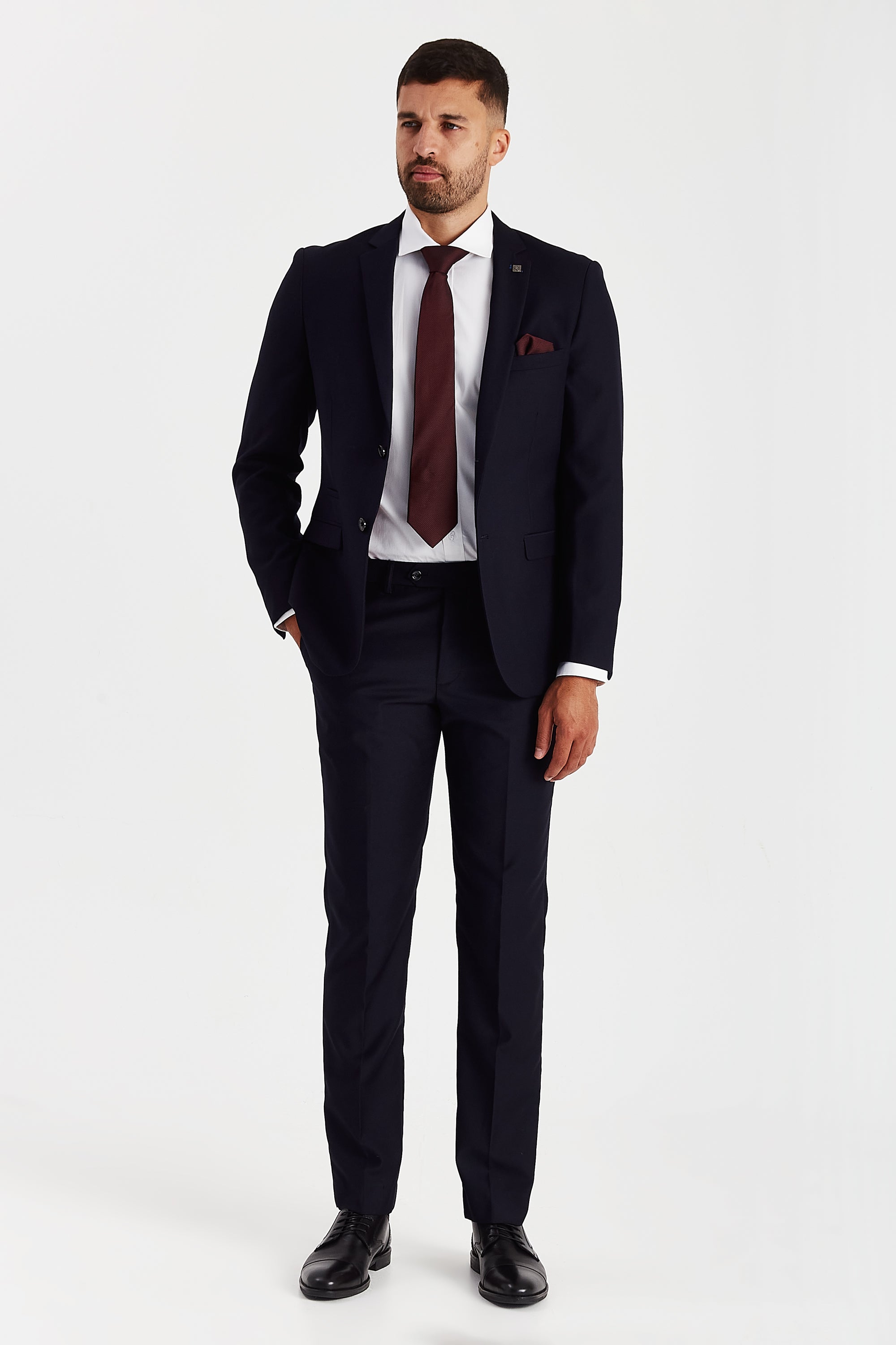 Parker Navy Two Piece Suit