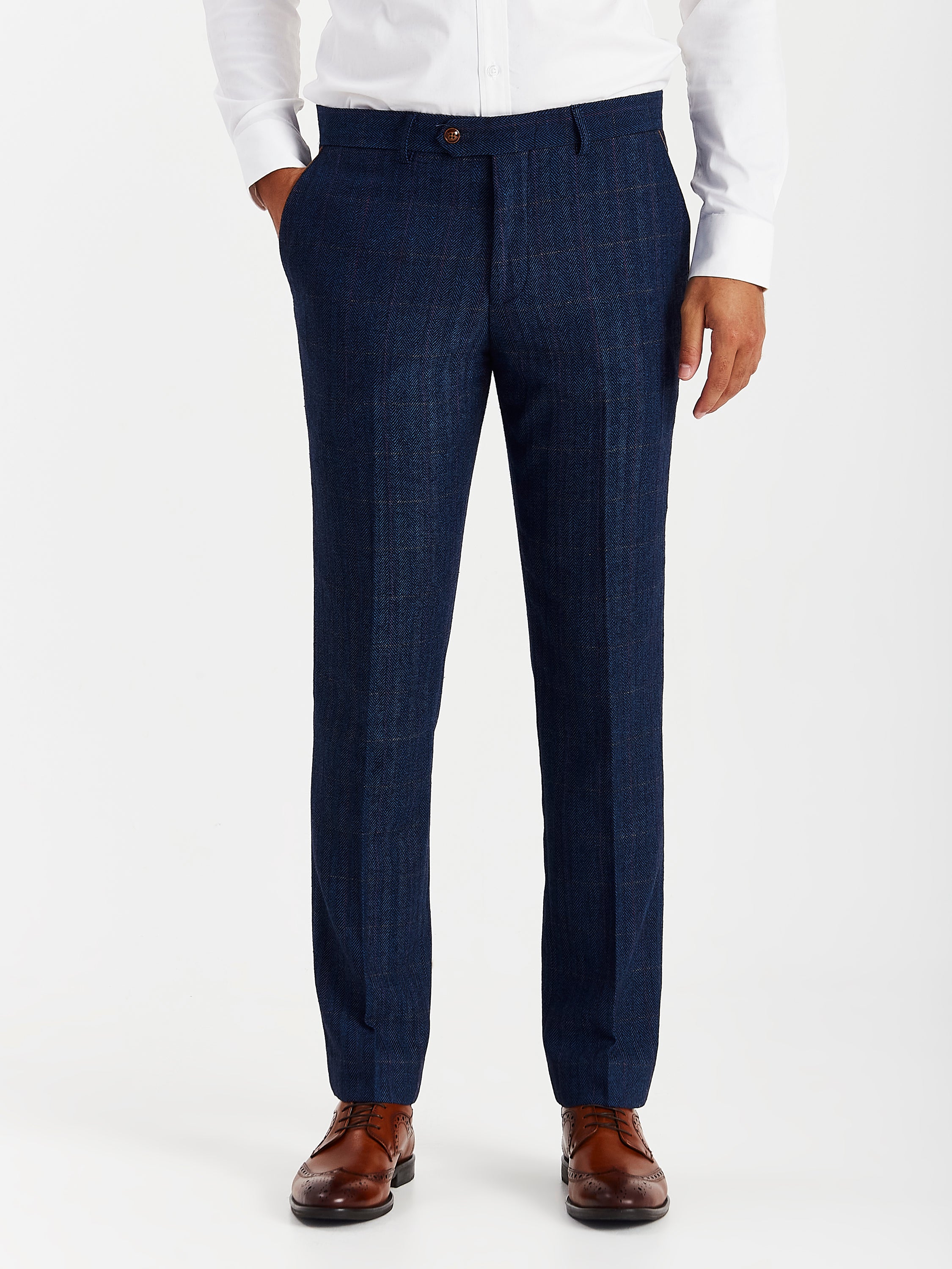Men's Scott Navy Trousers