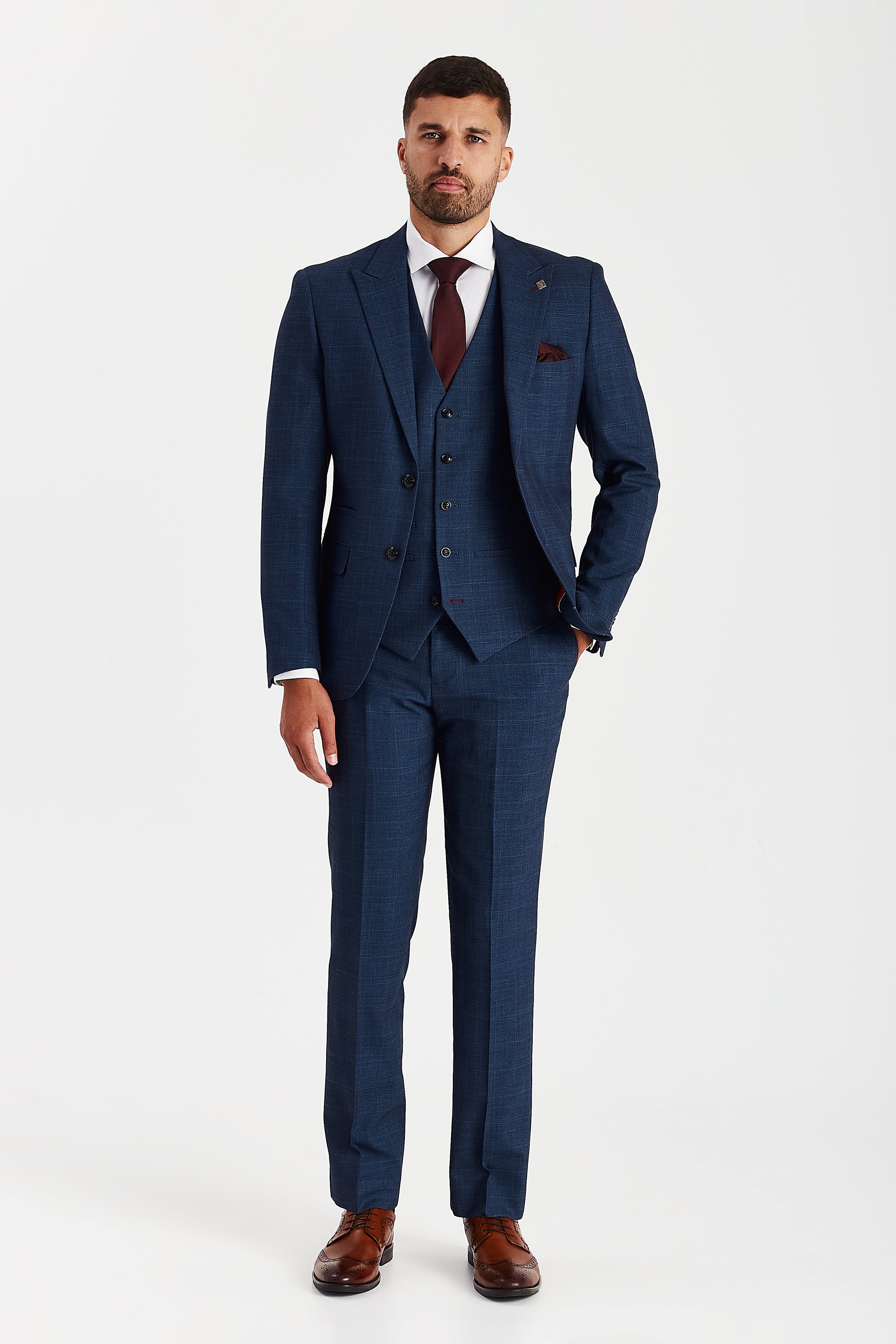 Viceroy Navy Men's Three Piece Suit