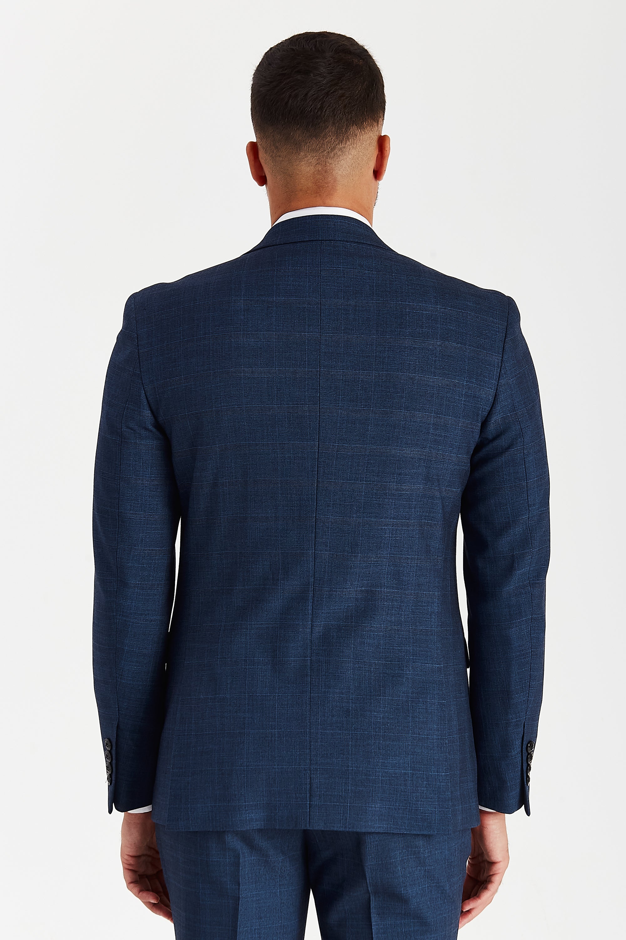 Viceroy - Men's Navy Check Blazer