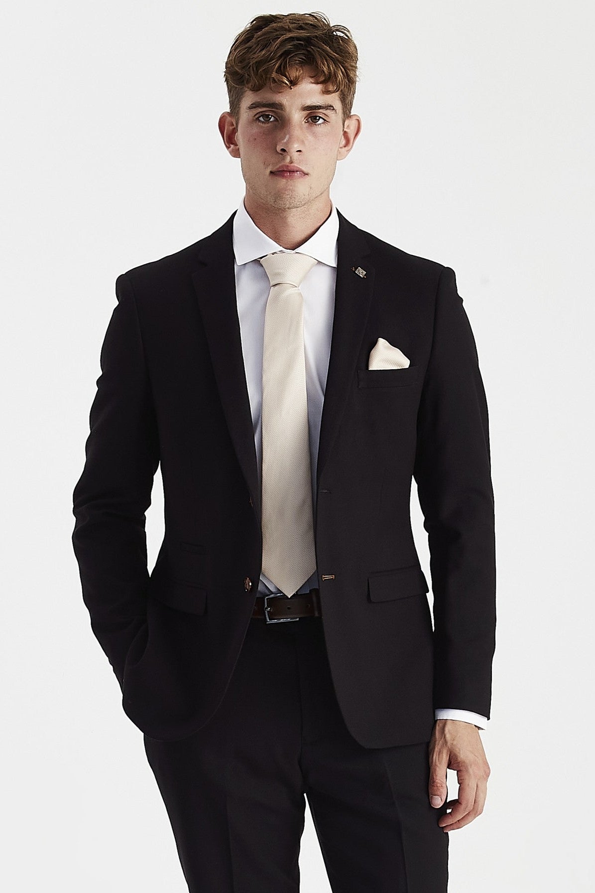 Mayfair - Men's Black Textured Blazer