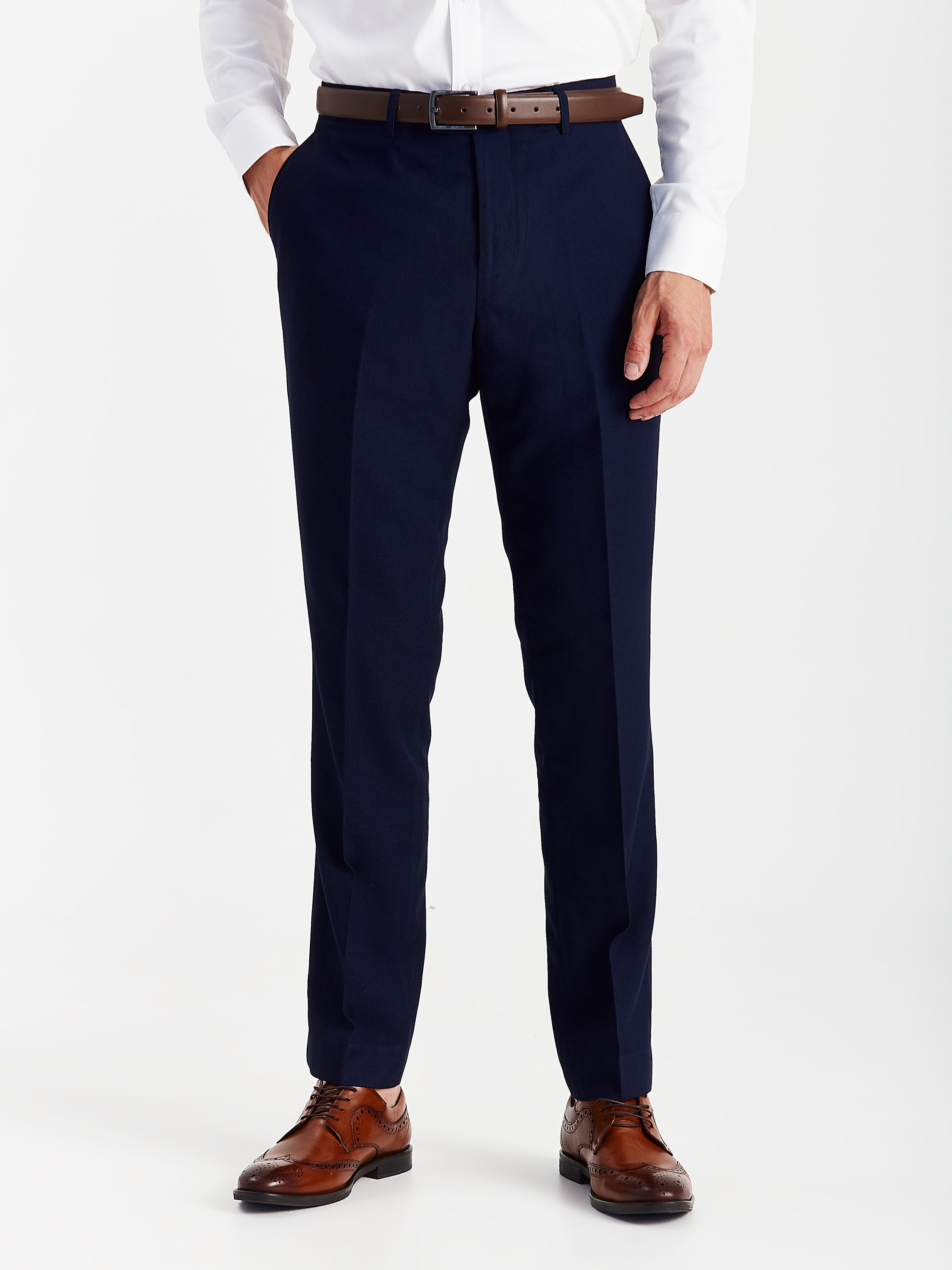 Men's Mayfair Navy Trousers