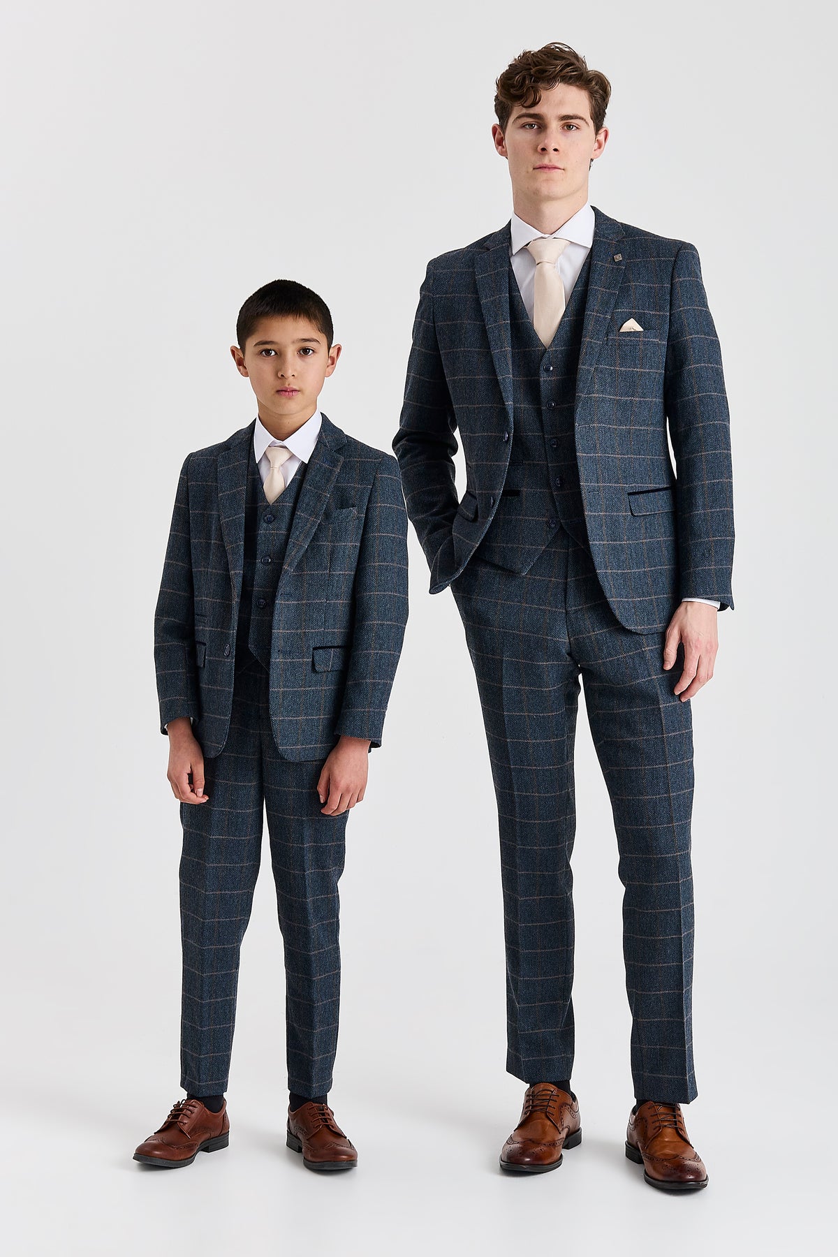 Harris Navy Father & Son Suit