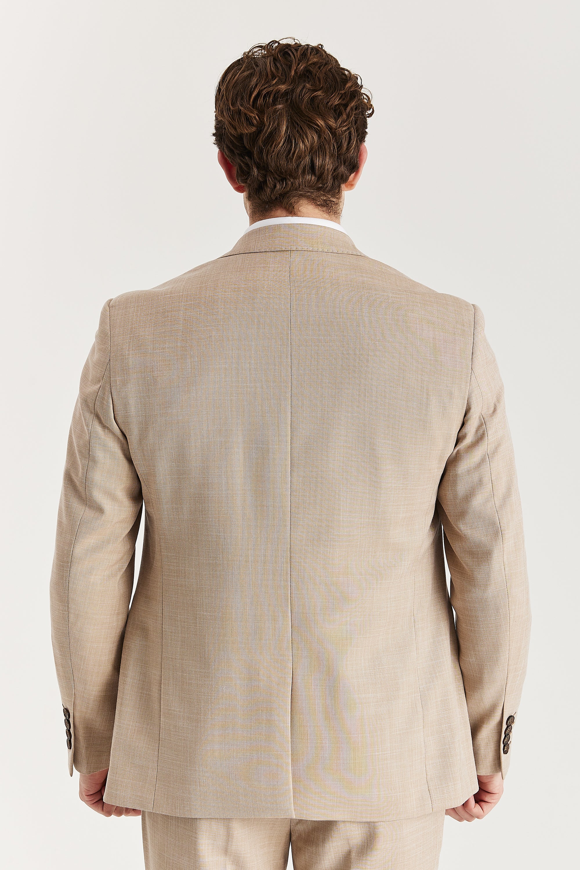 Kurt Beige Three Piece Suit