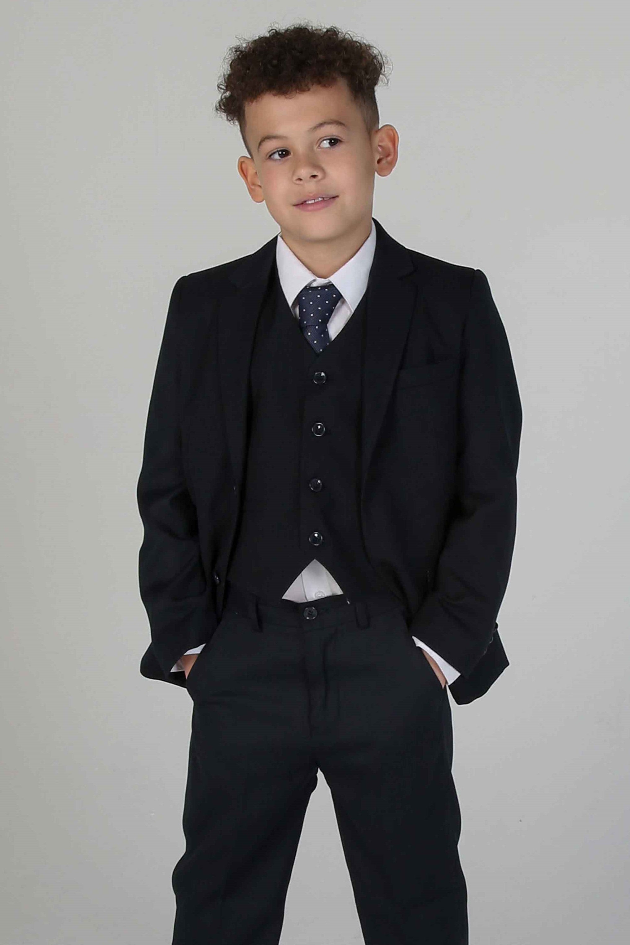 Device - Boy's Navy 5pc Suit