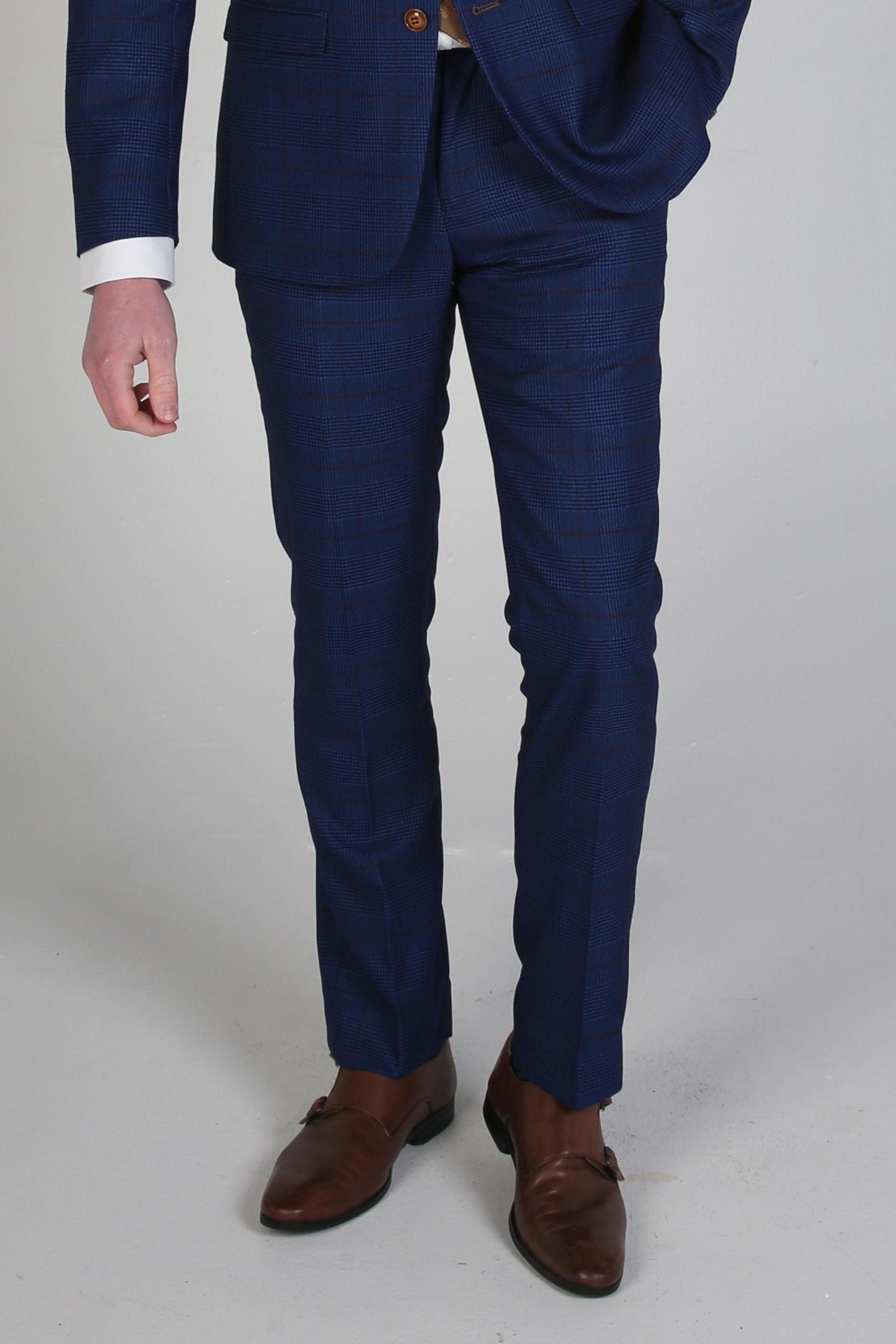 Men's Alex Navy Trousers