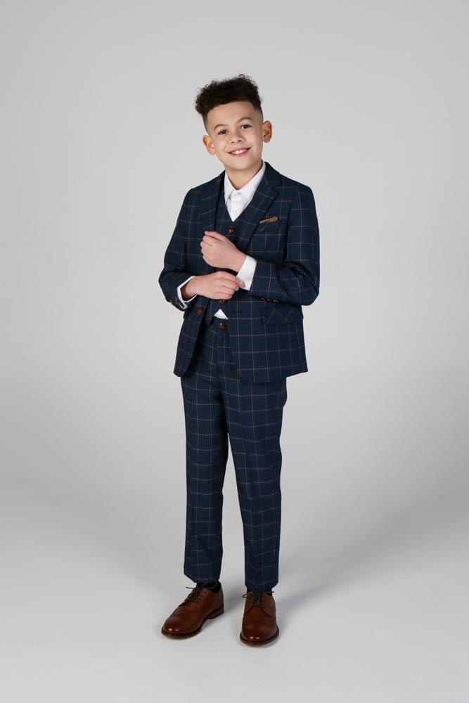 Device - Boy's Hamleys Navy Three Piece Suit