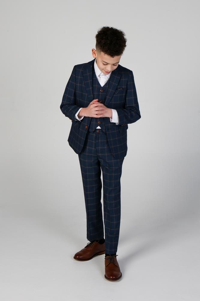 Device - Boy's Hamleys Navy Three Piece Suit