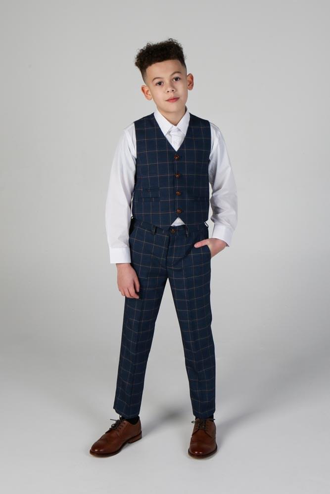 Device - Boy's Hamleys Navy Three Piece Suit