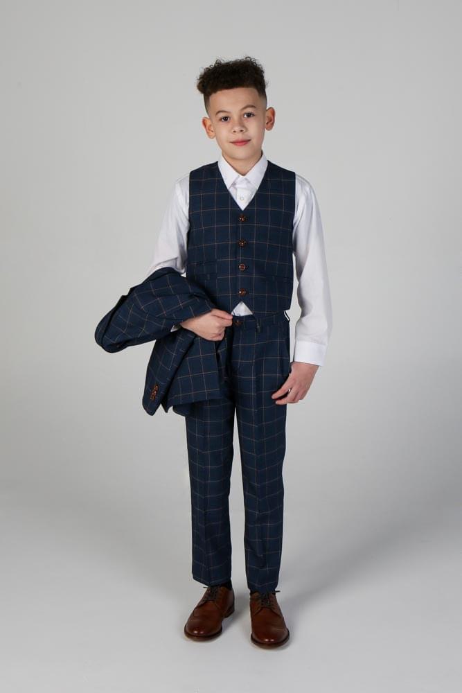 Device - Boy's Hamleys Navy Three Piece Suit