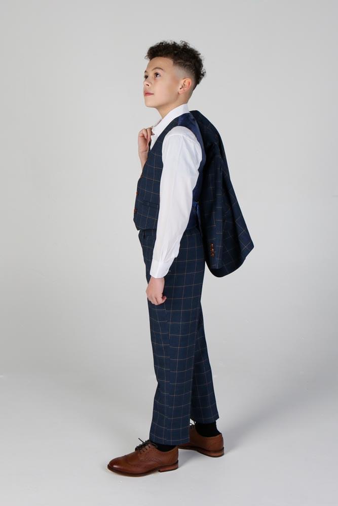 Device - Boy's Hamleys Navy Three Piece Suit