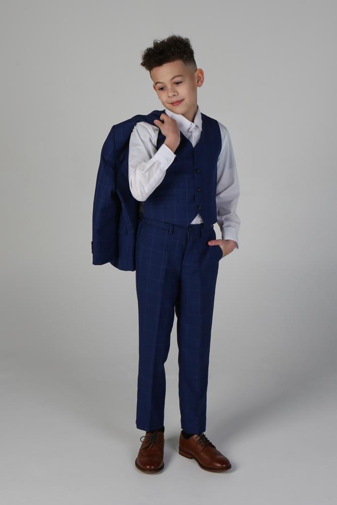 Device - Boy's Rover Blue Three Piece Suit