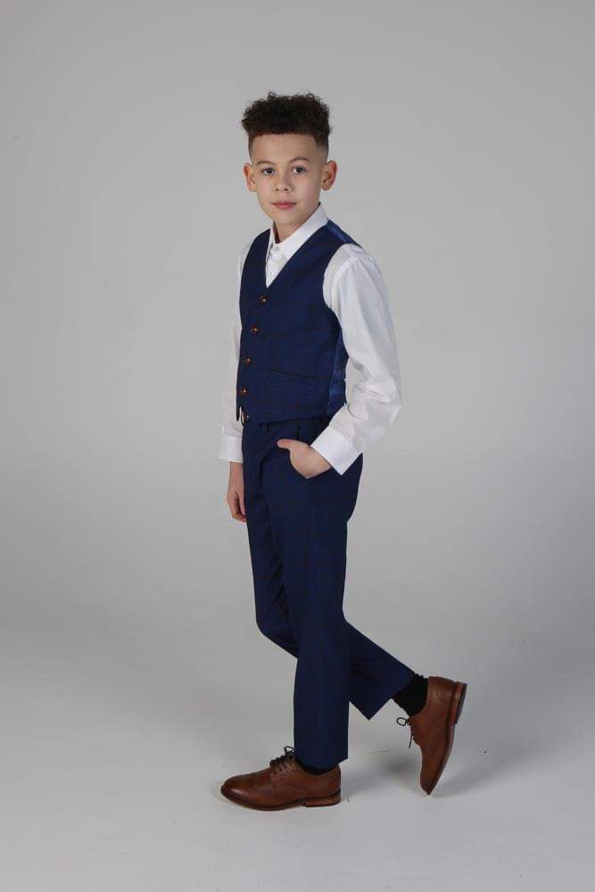 Device - Boy's Alex Navy Three Piece Suit