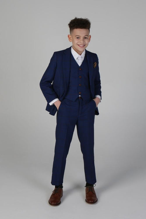Device - Boy's Alex Navy Three Piece Suit