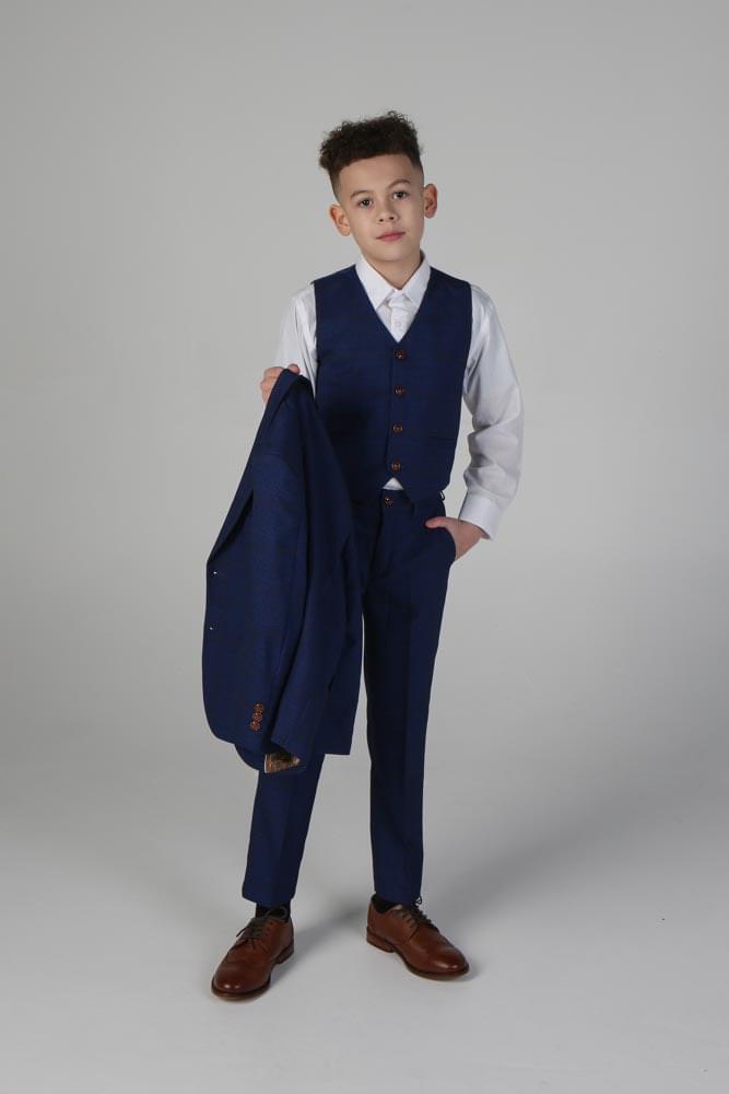 Device - Boy's Alex Navy Three Piece Suit