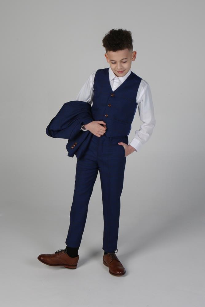 Device - Boy's Alex Navy Three Piece Suit