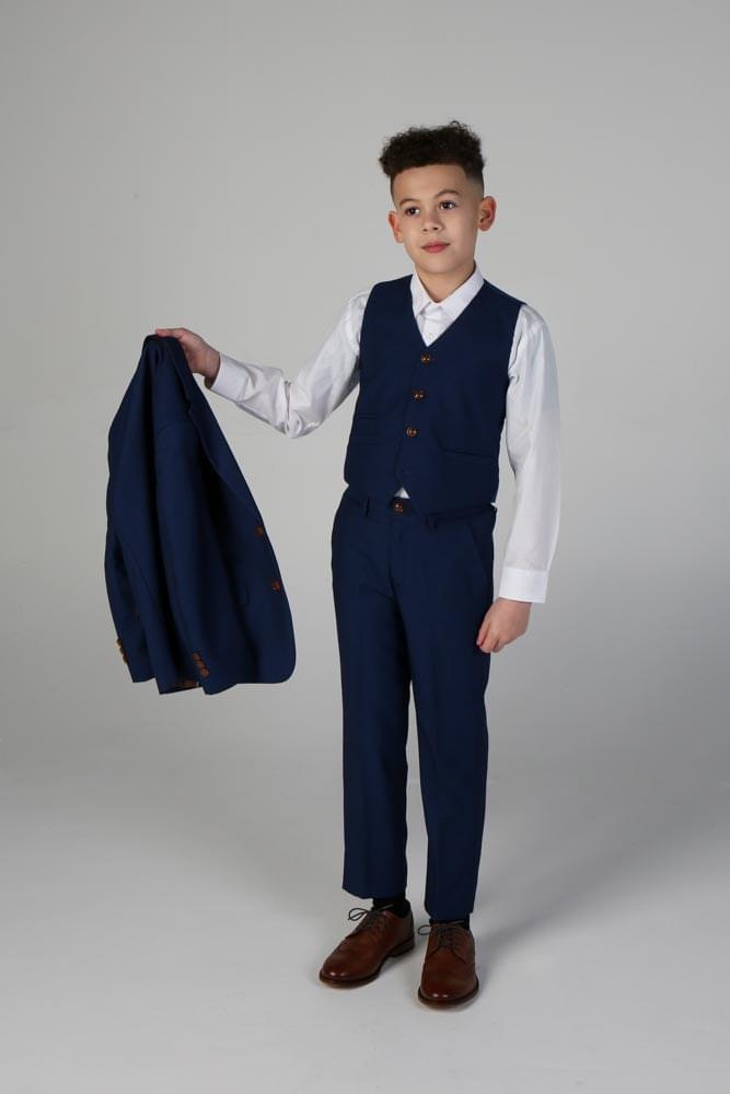 Device - Boy's Alex Navy Three Piece Suit