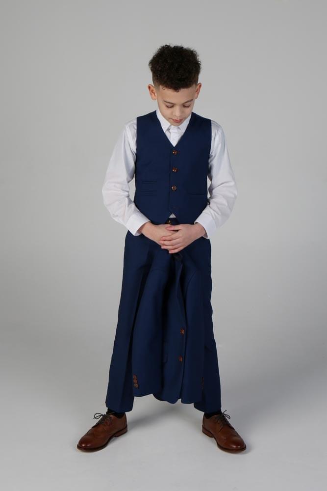 Device - Boy's Alex Navy Three Piece Suit