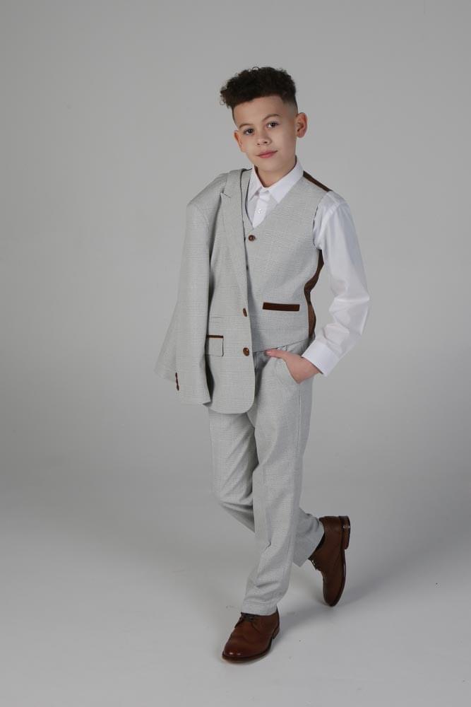 Device - Boy's Mark Stone Three Piece Suit