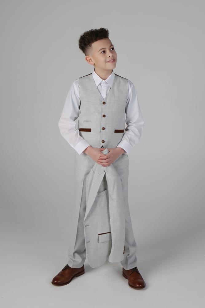 Device - Boy's Mark Stone Three Piece Suit