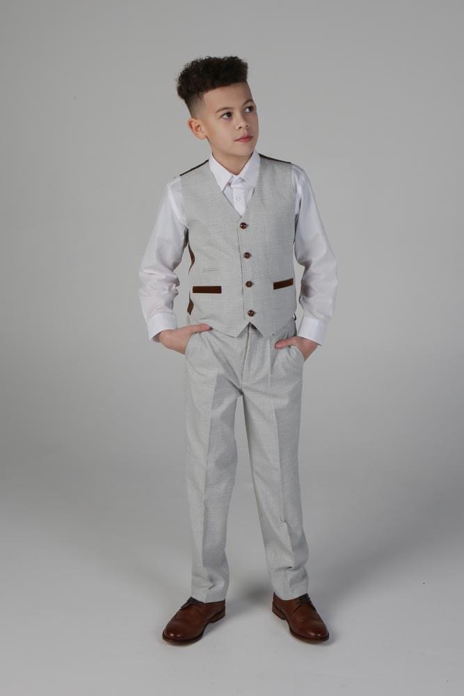 Device - Boy's Mark Stone Three Piece Suit