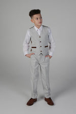 Device - Boy's Mark Stone Three Piece Suit