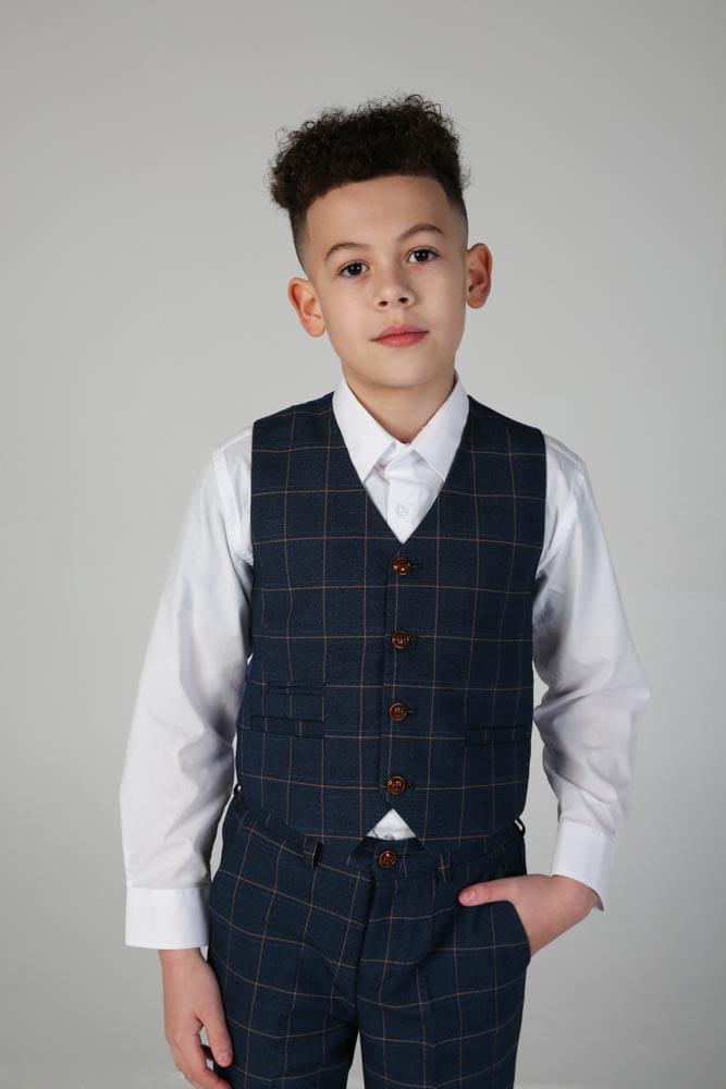 Device - Boy's Hamleys Navy Three Piece Suit