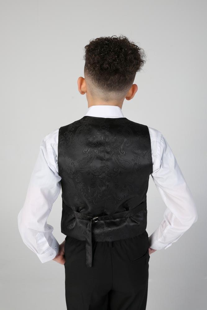 Device - Boy's Harry Black Three Piece Suit